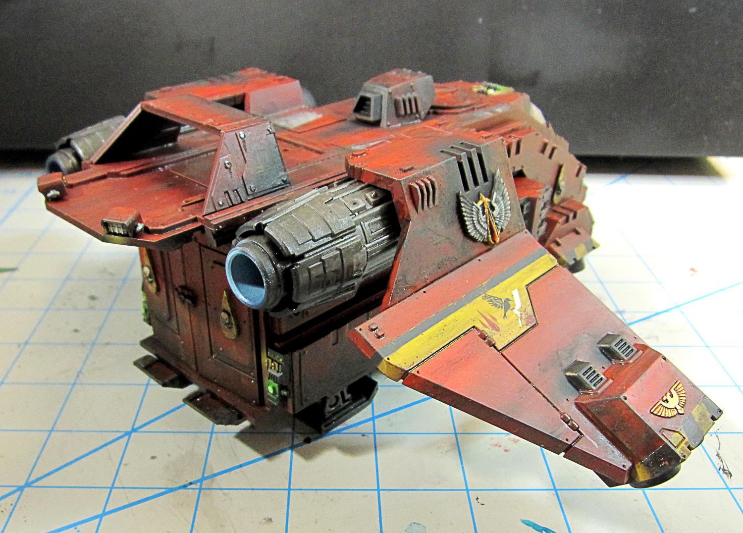 MajorTom11 Pattern StormRaven, 100% painted (no base yet though)