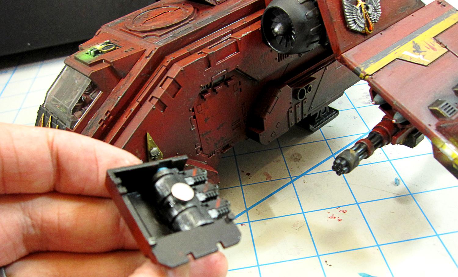 Blood Angels, Conversion, Space Marines, Stormraven