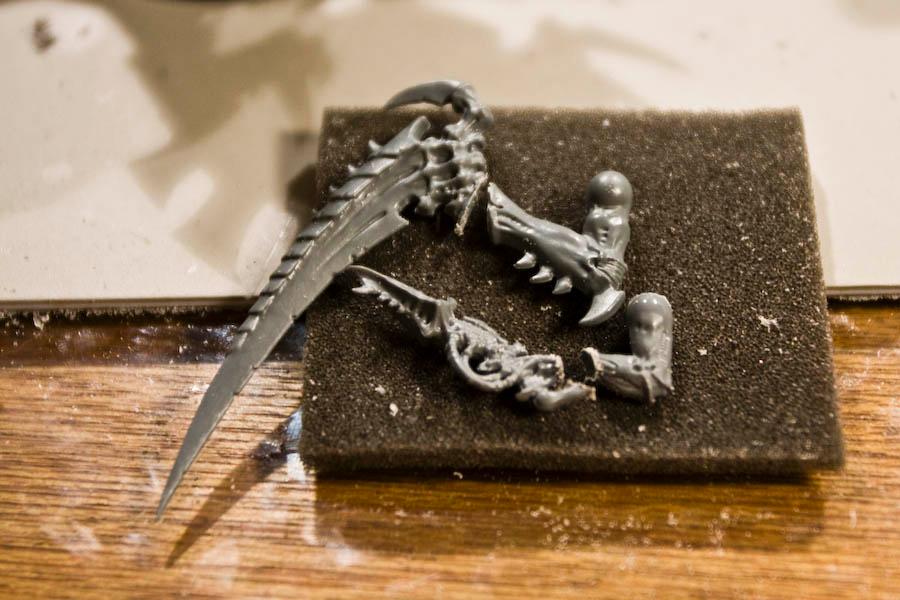 Carnifex, Scything Talons, Tyranids, Work In Progress
