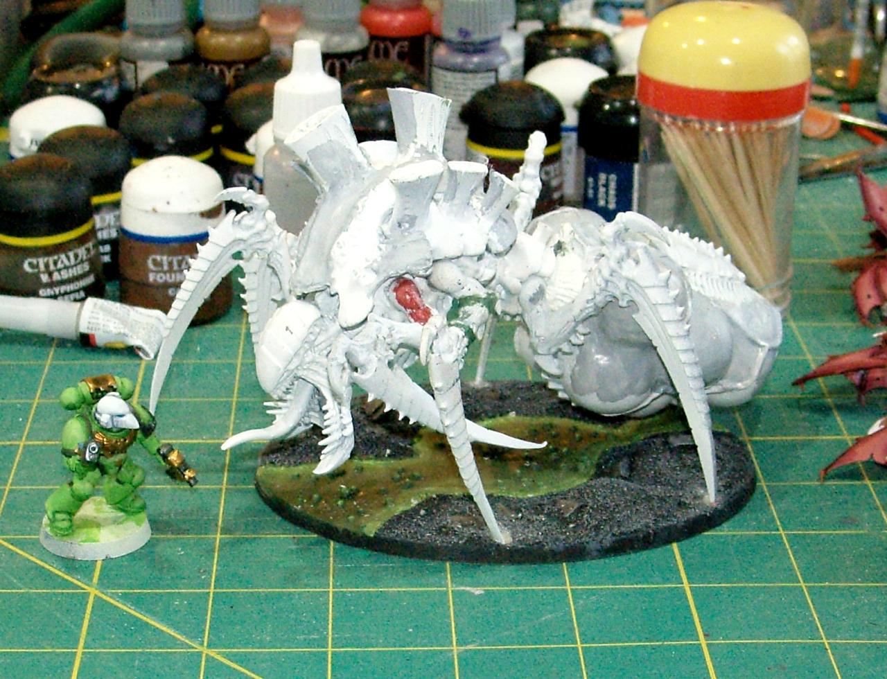 Tyranids, assembled and primed