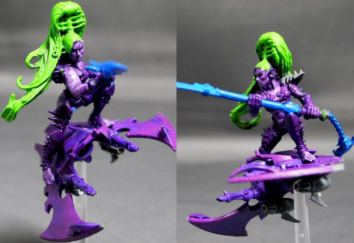 Dark Eldar, De, Hellion, Lelith Hesperax, Liche Purple