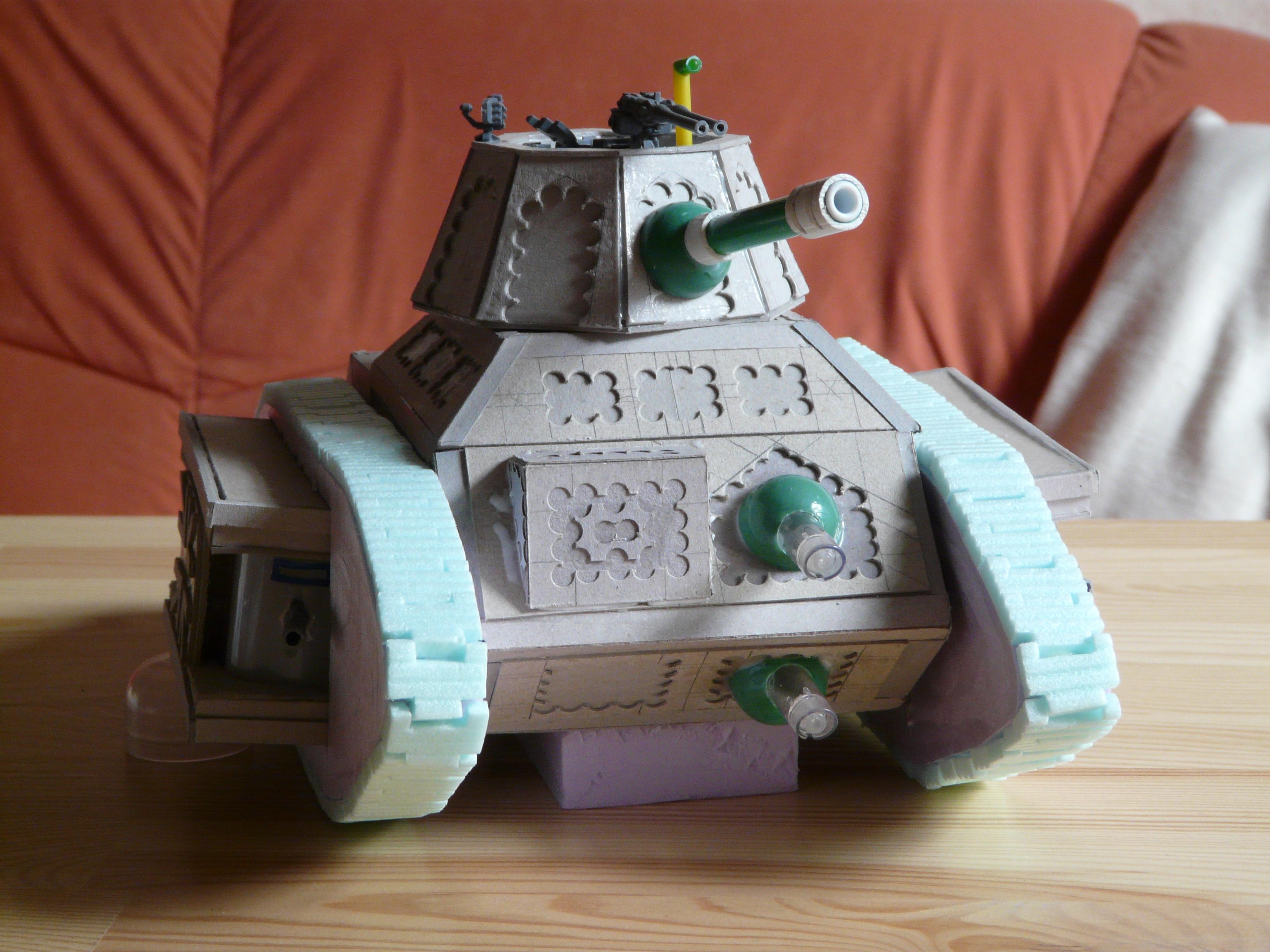 Imperial Guard, Scratch Build, Steampunk, Tank, Wwi