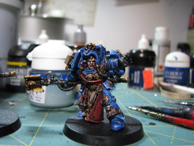 Librarian, Space Marines, Terminator Armor, Warhammer 40,000