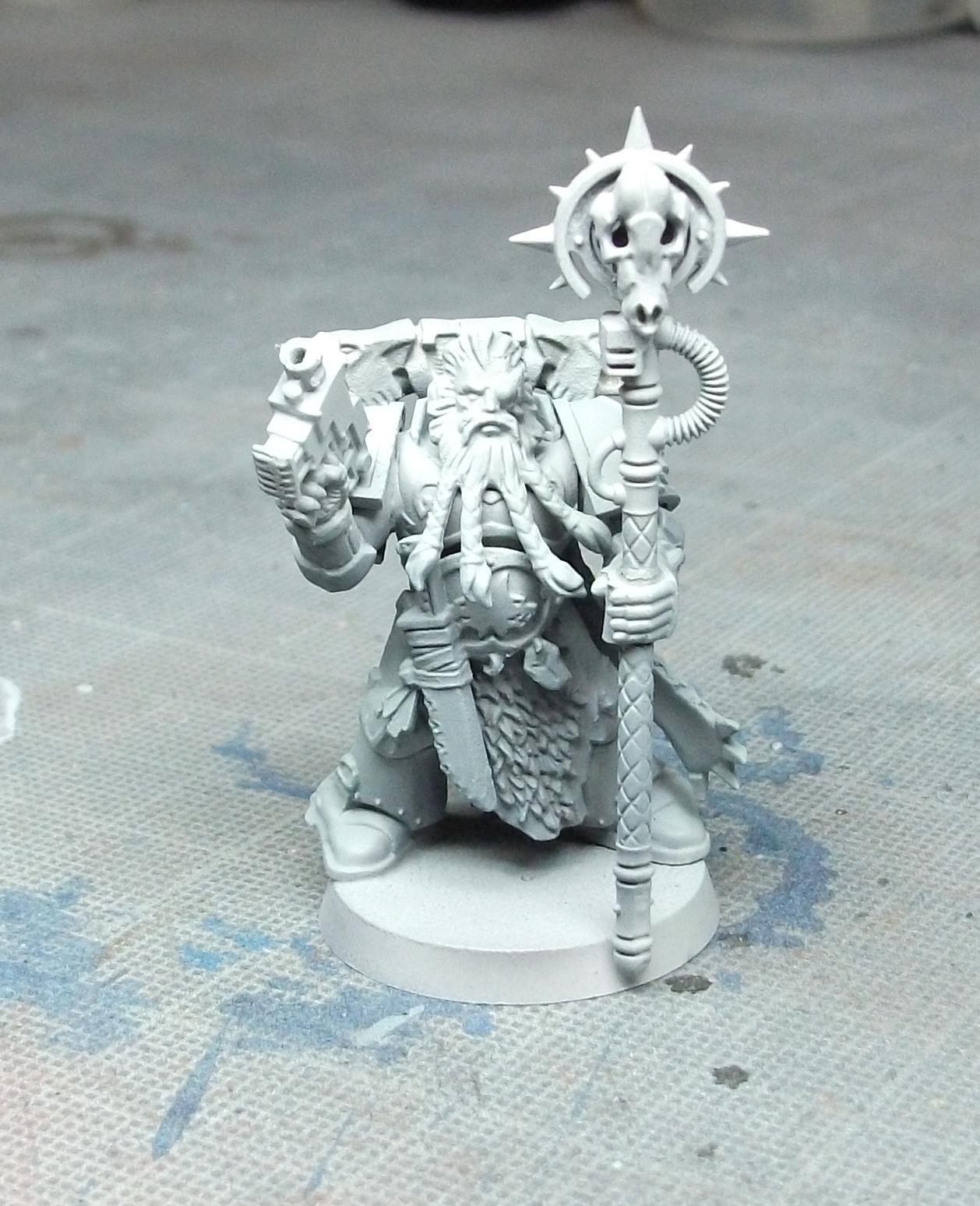 Re-posed and handed RP. Much better!