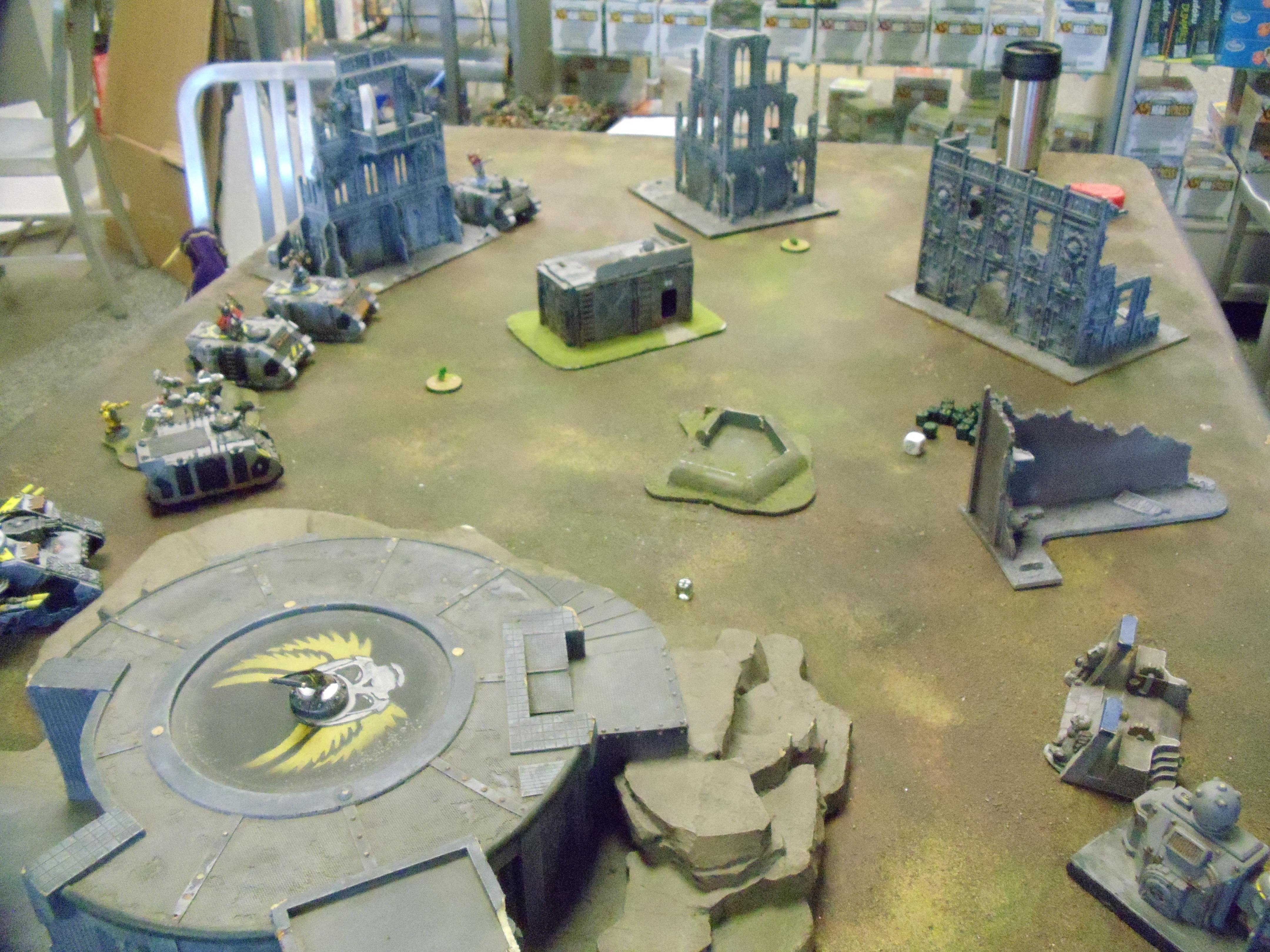 Apocalypse, Battle Report, Chaos, Chaos Space Marines, Daemons, Iron Warriors