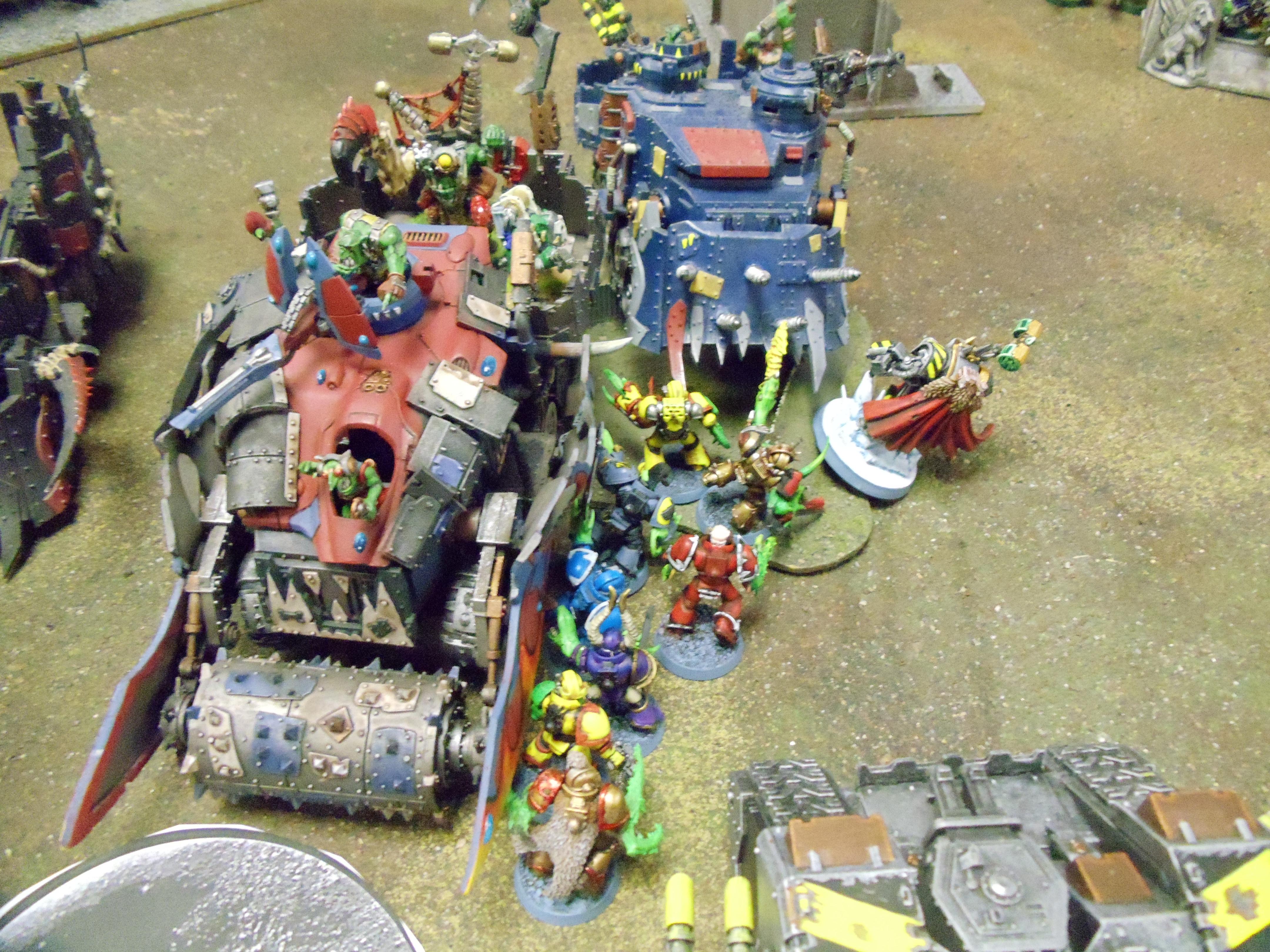 Apocalypse, Battle Report, Chaos, Chaos Space Marines, Daemons, Iron Warriors