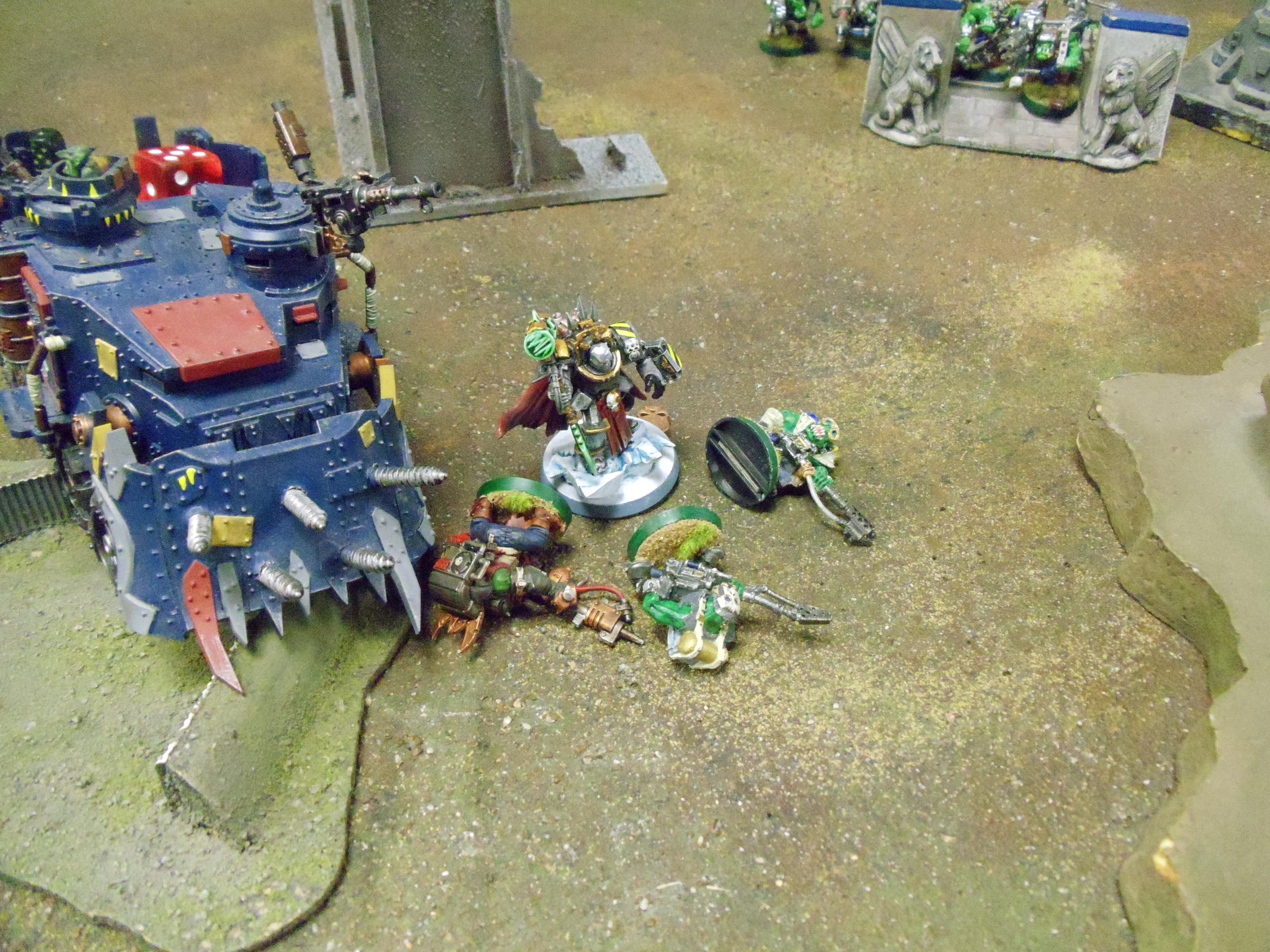 Apocalypse, Battle Report, Chaos, Chaos Space Marines, Daemons, Iron Warriors