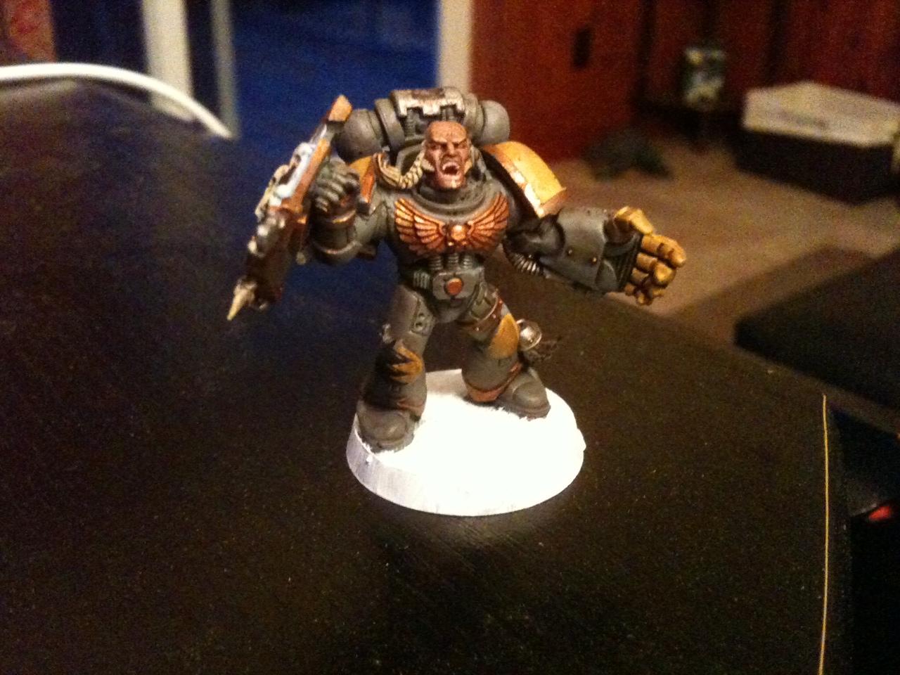 Power Fist, Space Wolves, Storm Shield, Wolf Guard