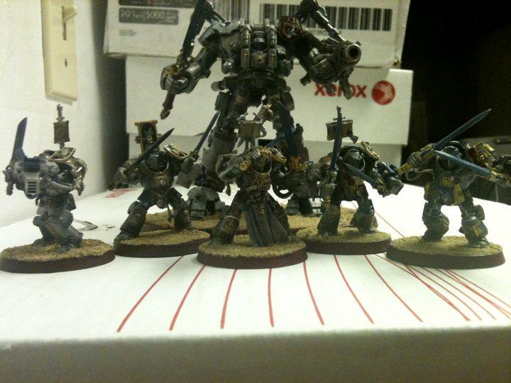 Part of my grey knight army 