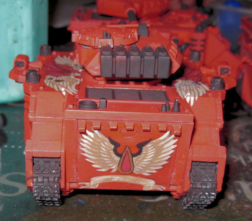 Blood Angels, Freehand, Predator, Work In Progress