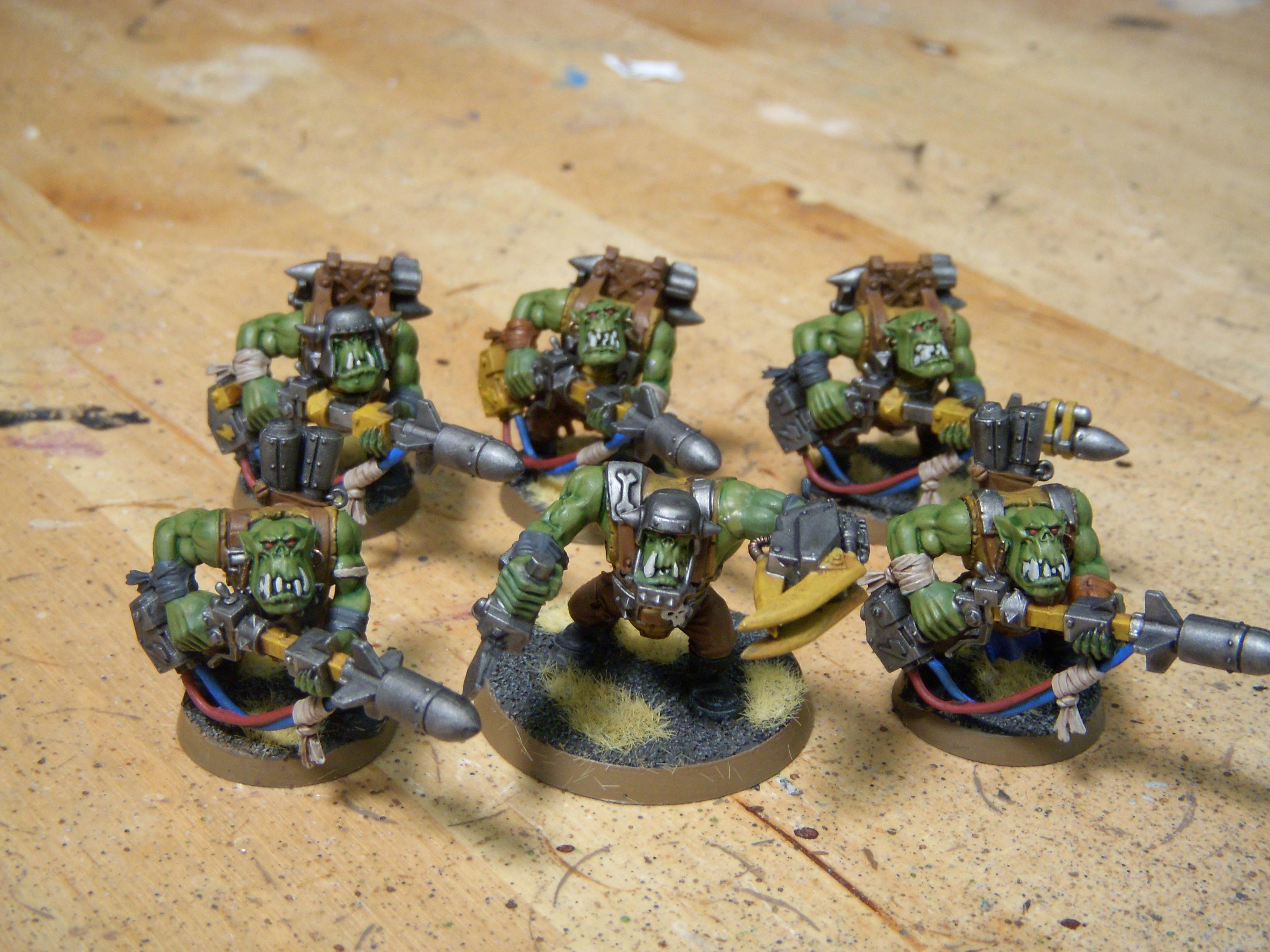 Bad Moon Orks, Imperial Guard Mordian Iron Guard Bad Moon Orks, Mordian Imperial Guard