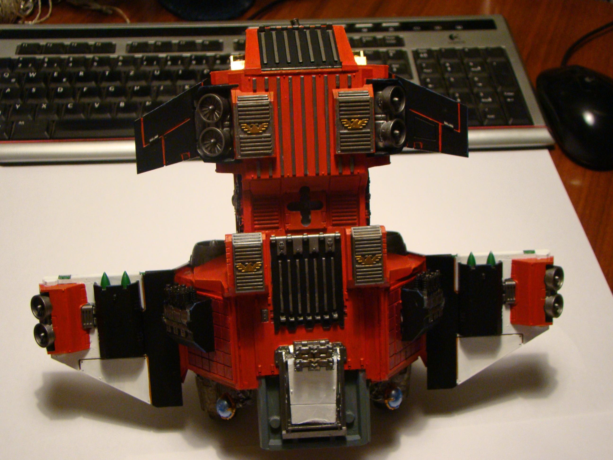 Blood Angels, Space Marines, Storm Raven, Warhammer 40,000