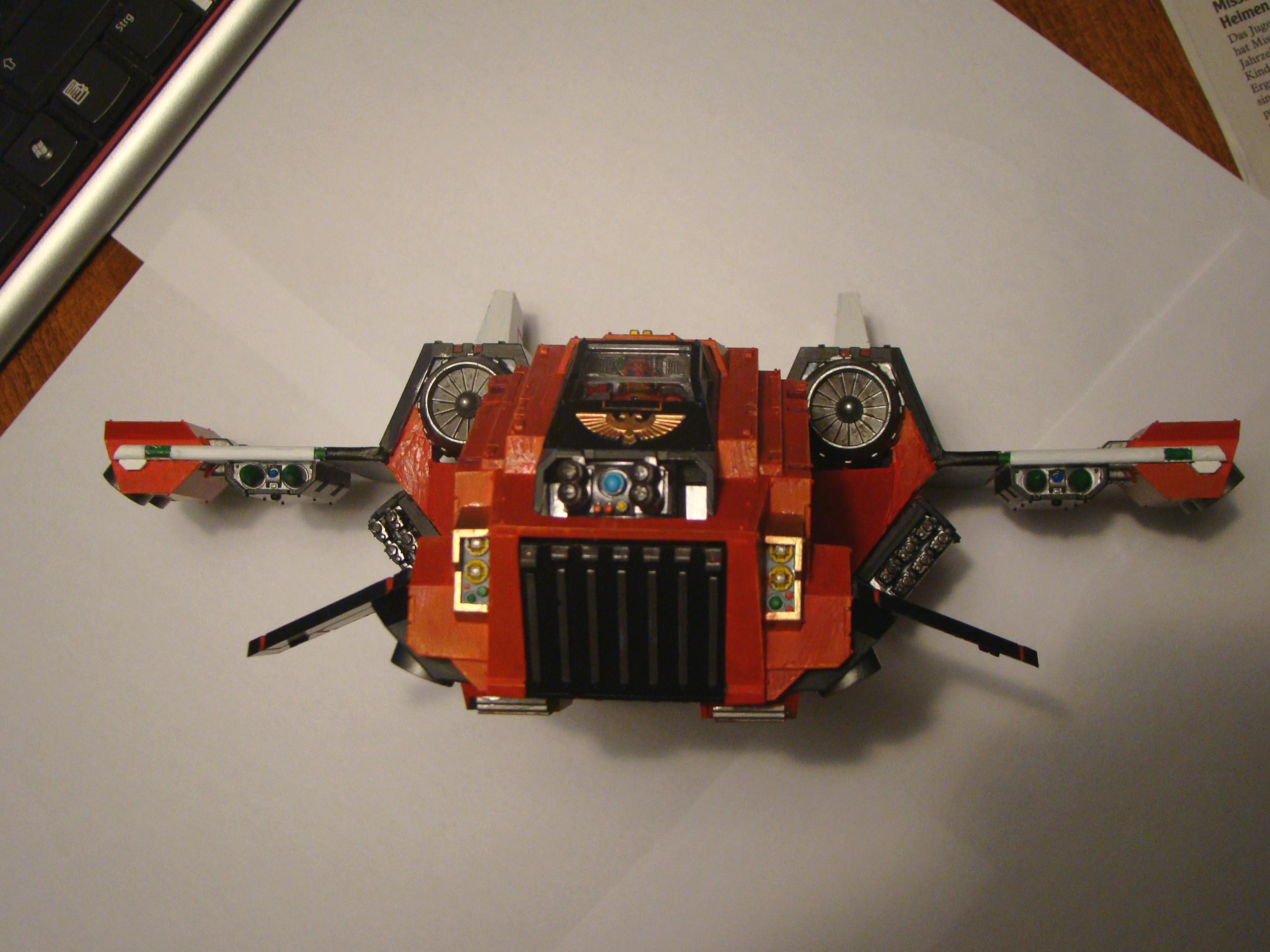 Blood Angels, Space Marines, Storm Raven, Warhammer 40,000