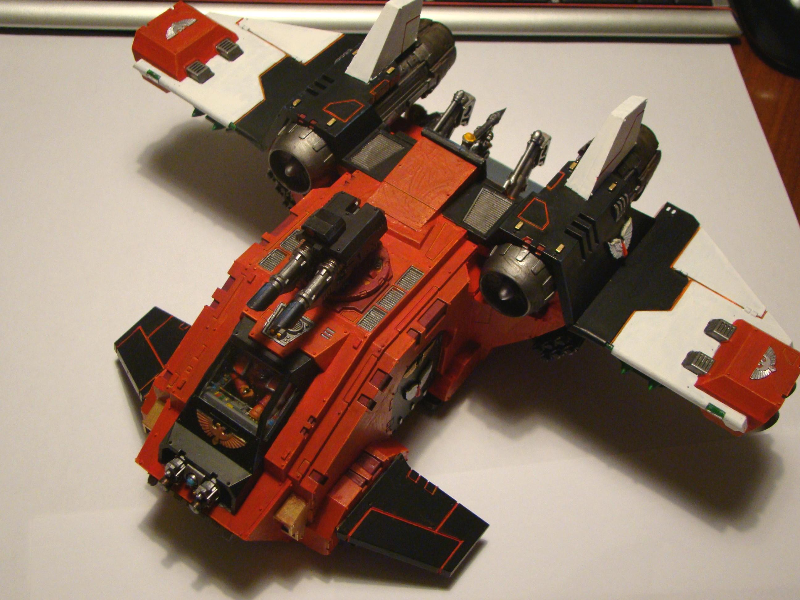 Blood Angels, Space Marines, Storm Raven, Warhammer 40,000