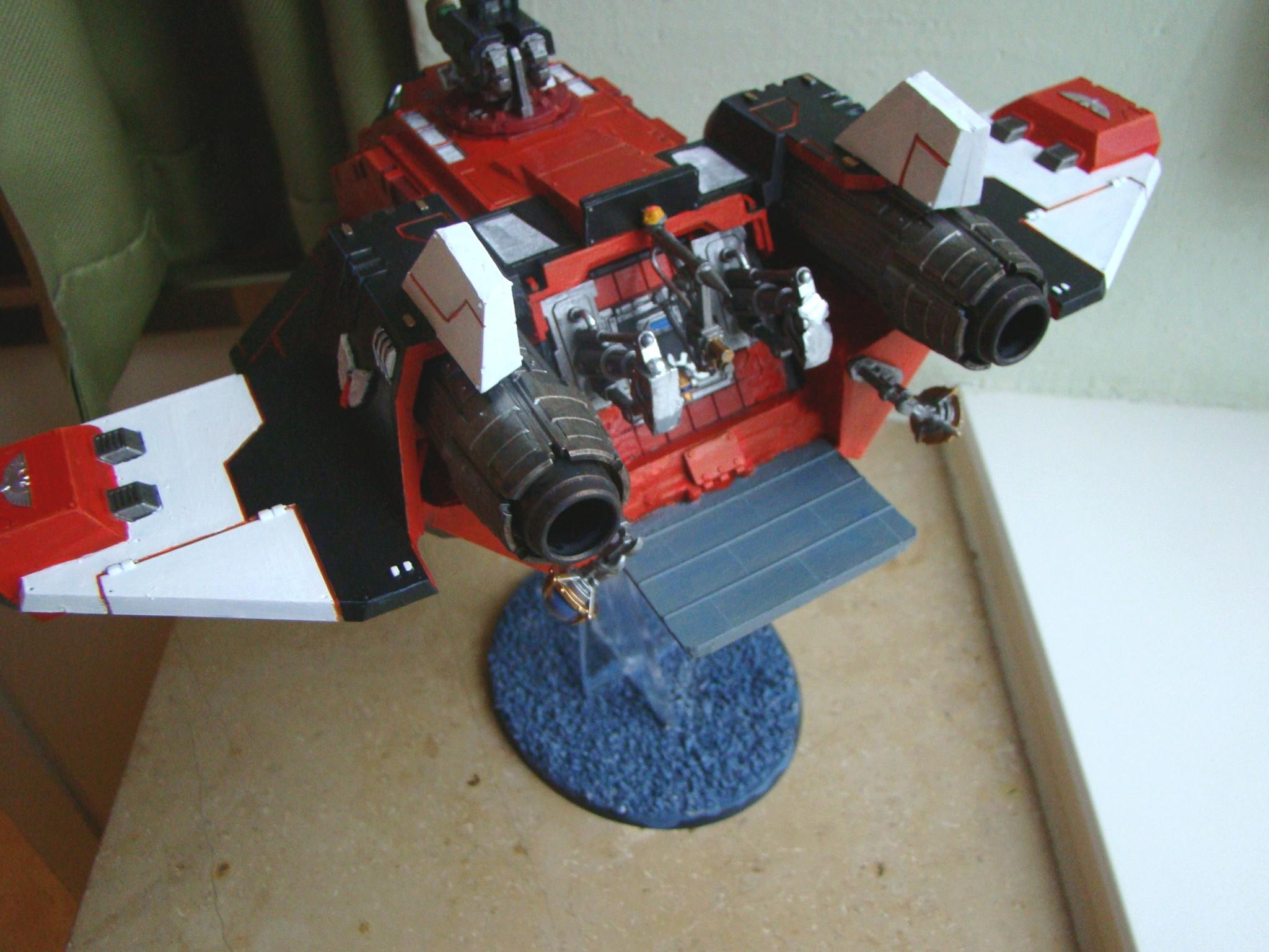 Blood Angels, Space Marines, Storm Raven, Warhammer 40,000