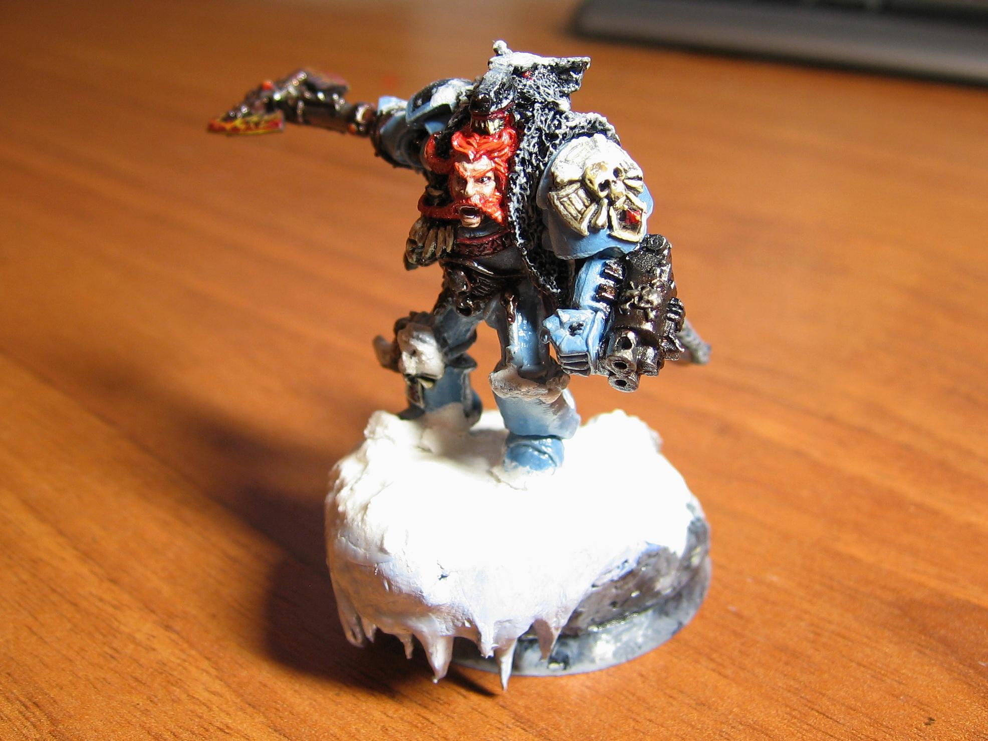 Ice, Logan Grimnar, Snow, Space Marines, Space Wolves