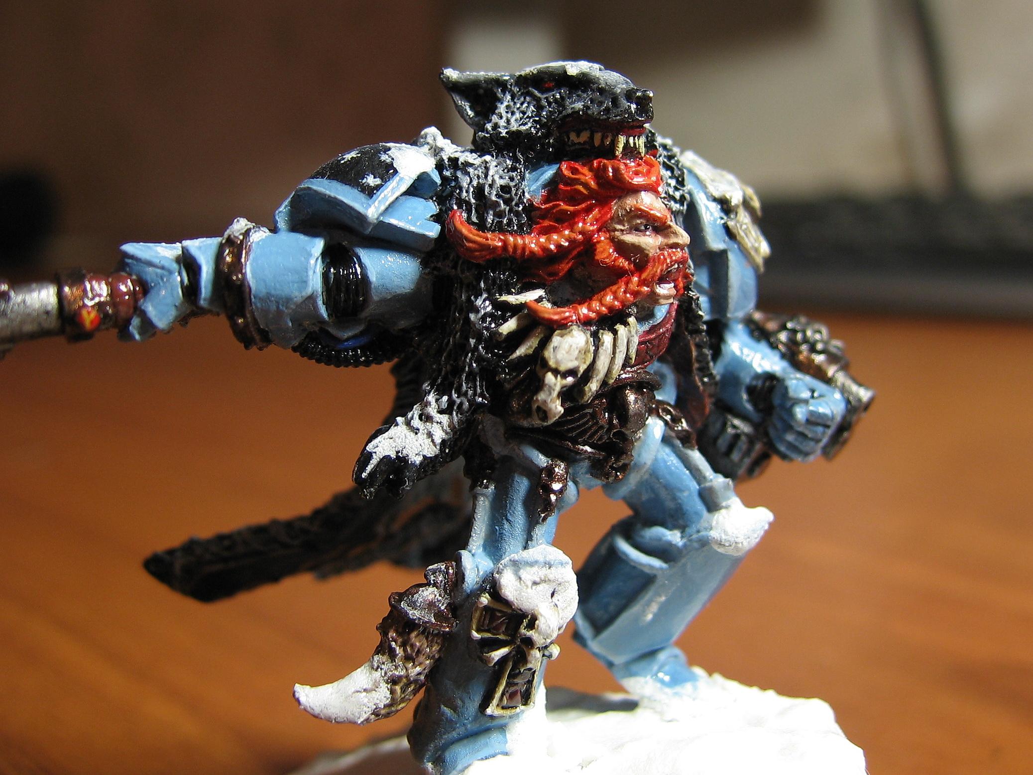 Ice, Logan Grimnar, Snow, Space Marines, Space Wolves