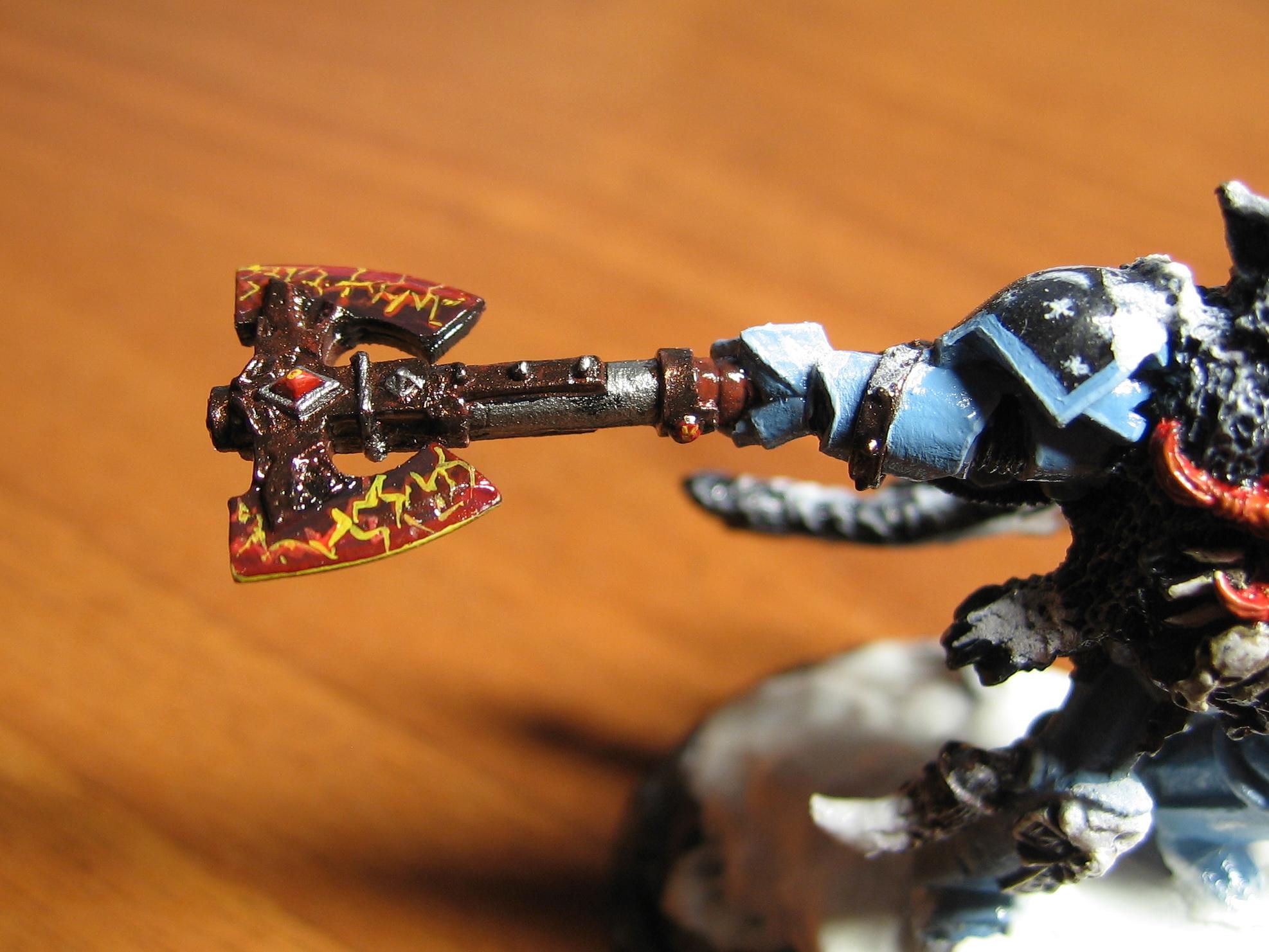 Ice, Logan Grimnar, Snow, Space Marines, Space Wolves