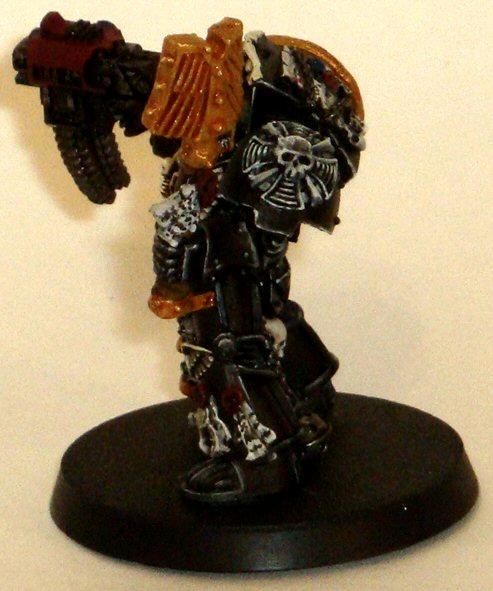 Chaplain, Space Marines, Terminator Armor, Terminator Chaplain, Work In Progress