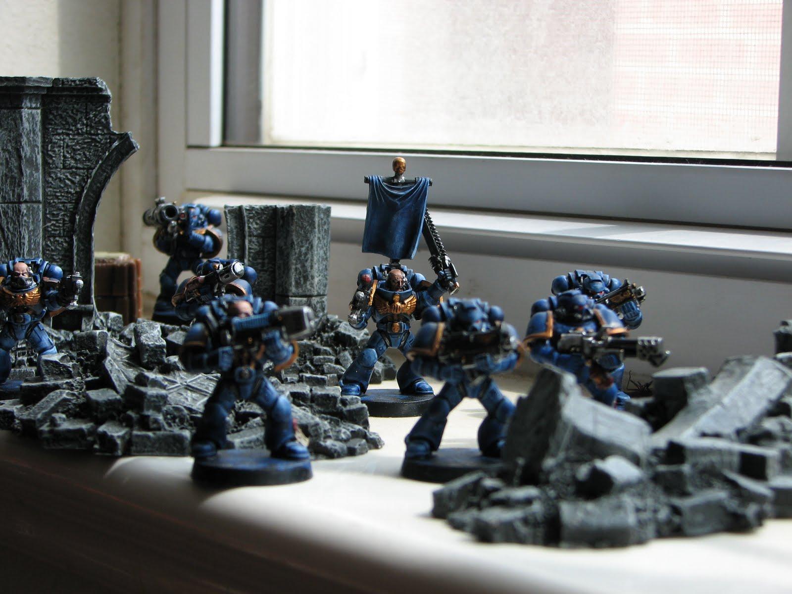 Beginner, Space Marines, Tactical Squad, Ultramarines, Warhammer 40,000