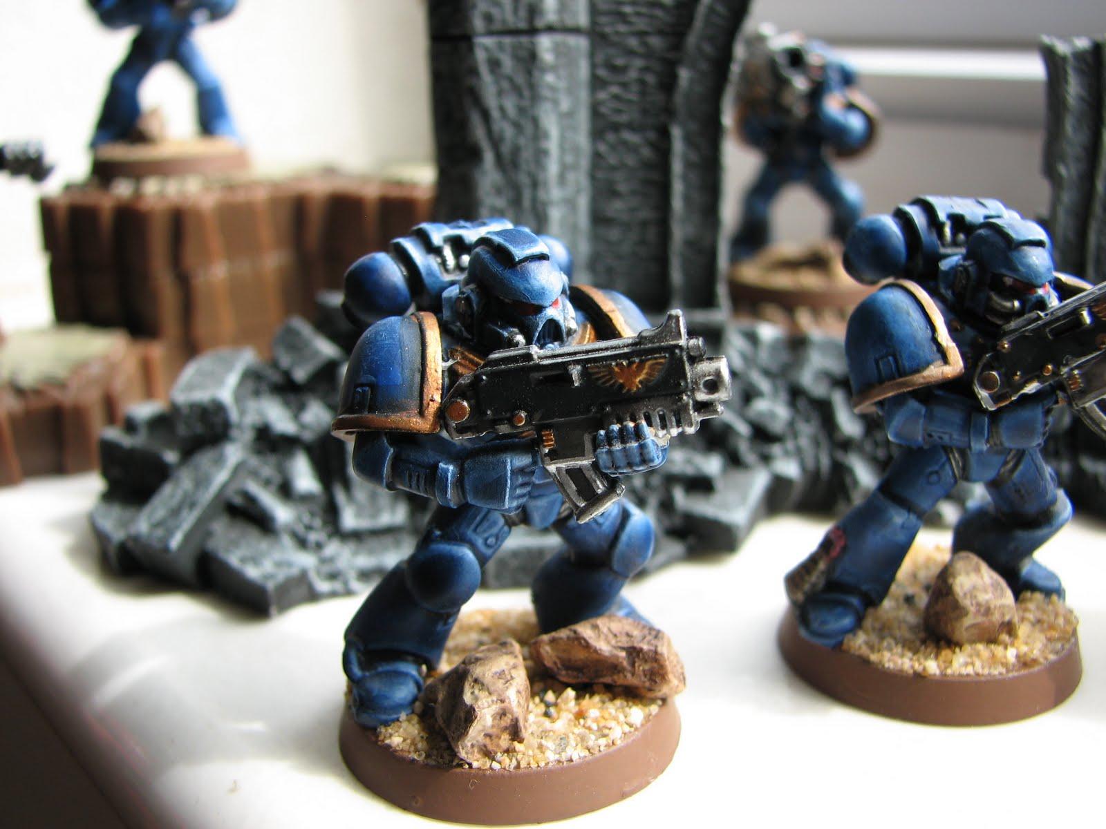 Beginner, Space Marines, Tactical Squad, Ultramarines, Warhammer 40,000