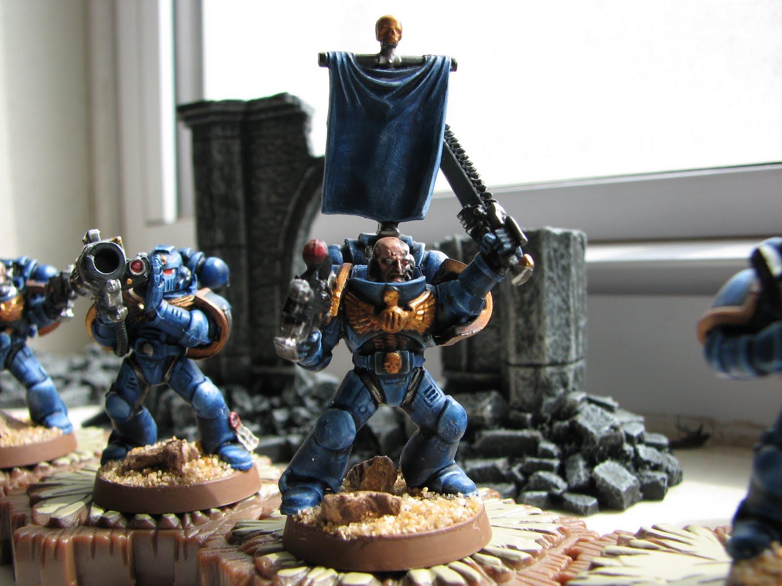 Beginner, Space Marines, Tactical Squad, Ultramarines, Warhammer 40,000
