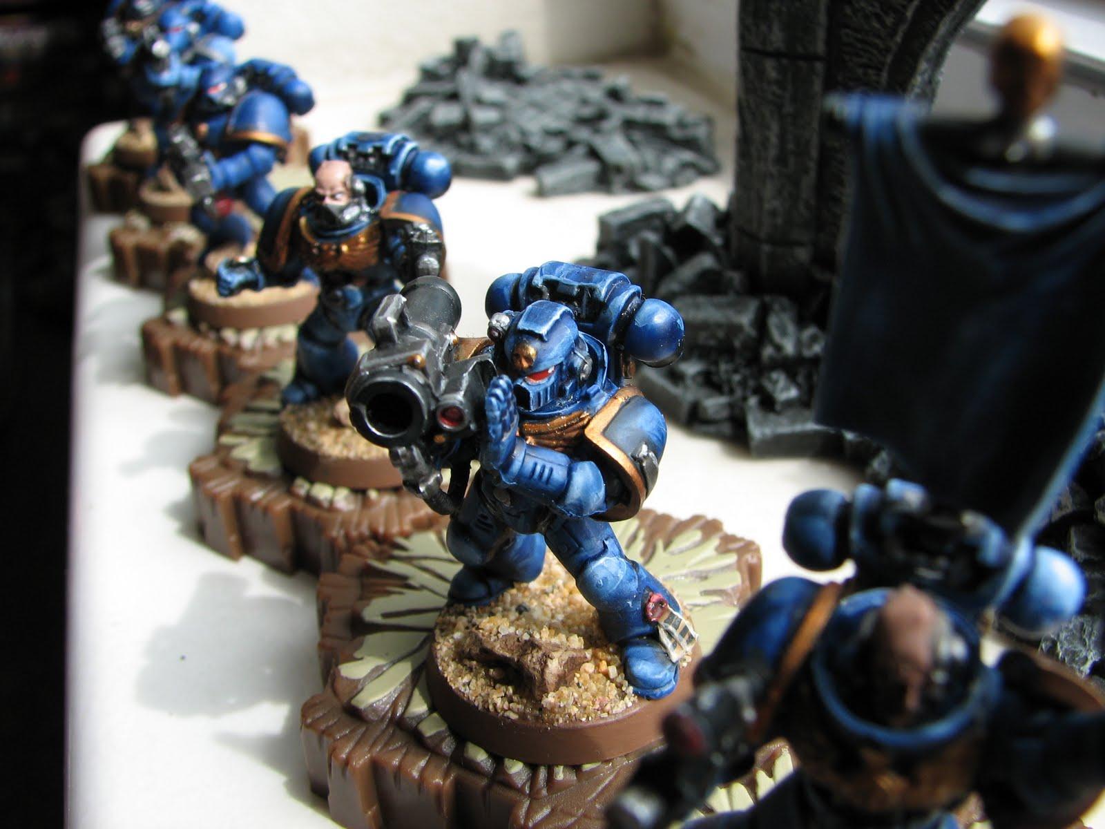 Beginner, Space Marines, Tactical Squad, Ultramarines, Warhammer 40,000