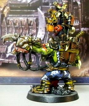 Blood Axe Warboss WIP
