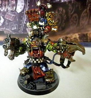 Blood Axe Warboss WIP