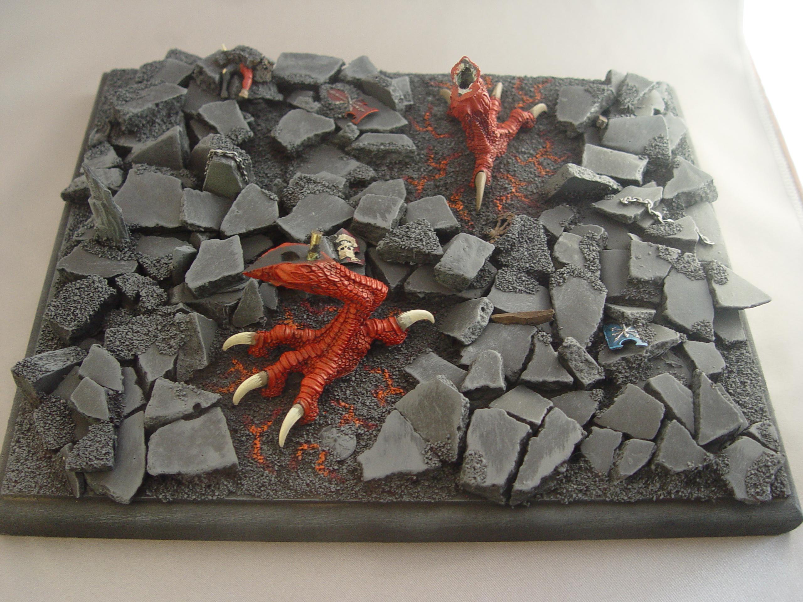 Chaos Dragon Base Back