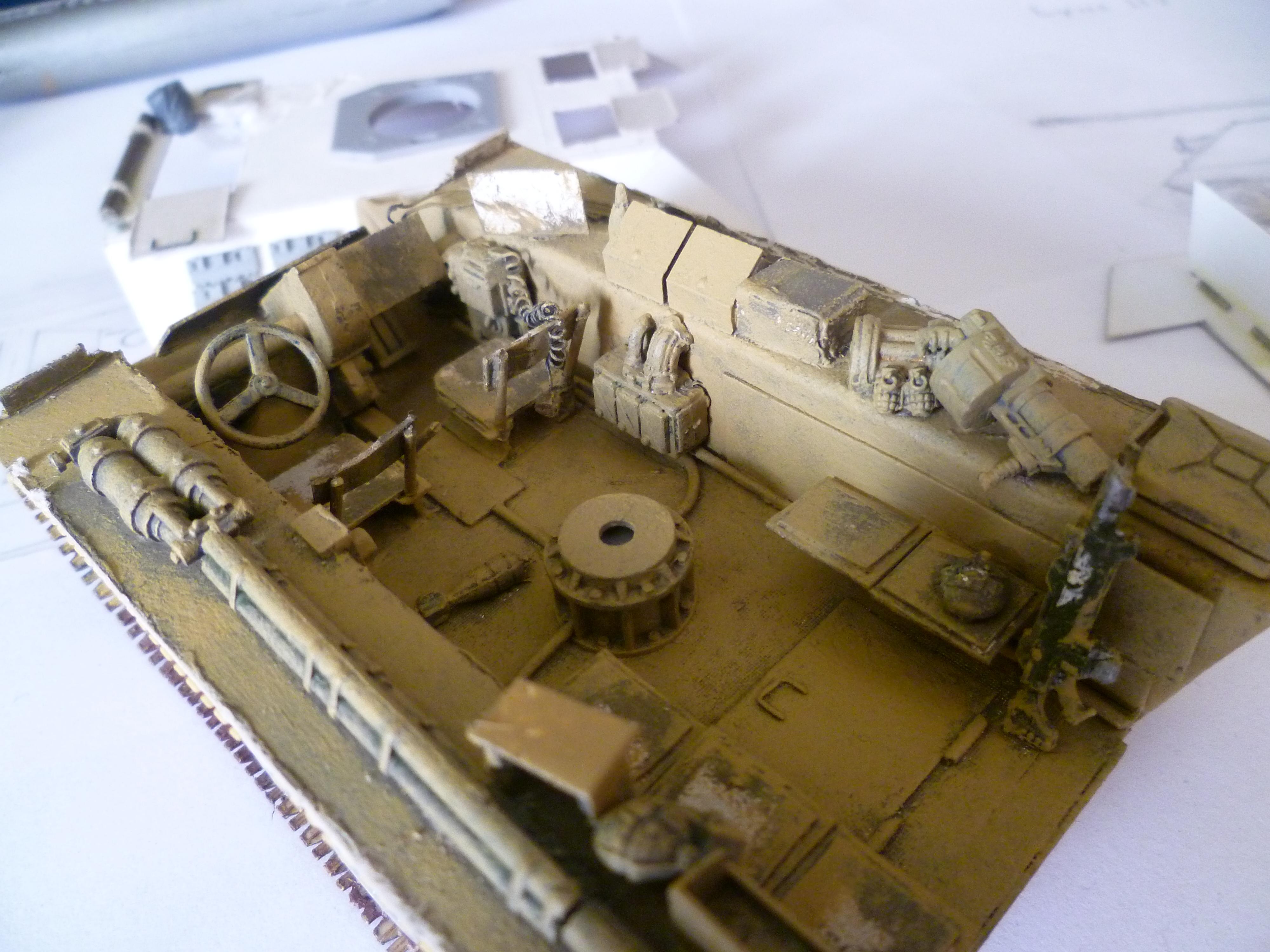 basecoated interior
