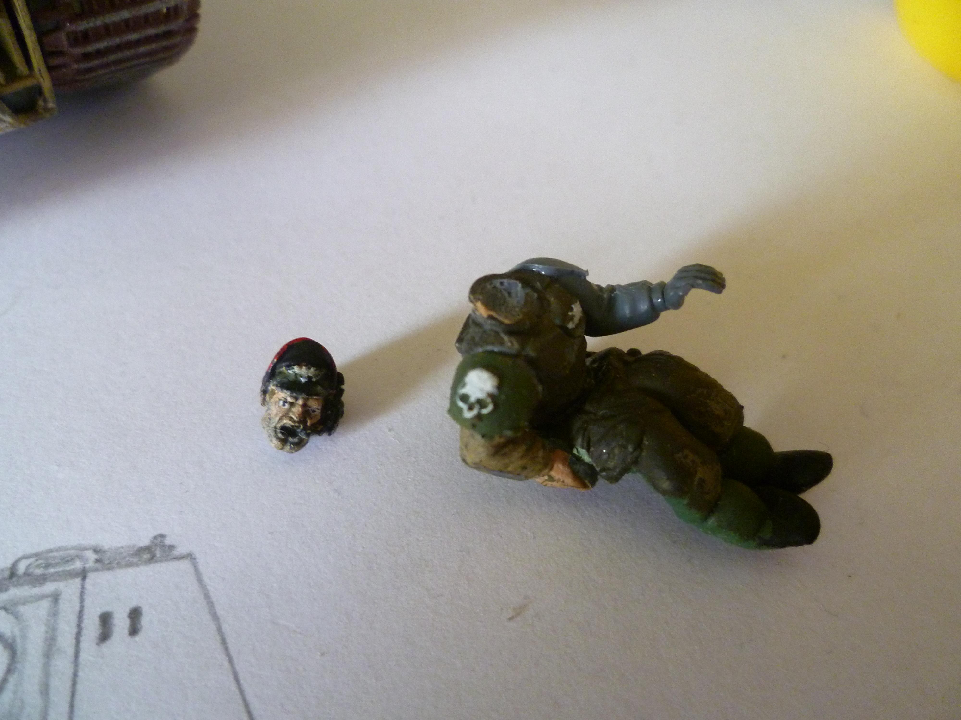 Driver figure, still needs to be painted