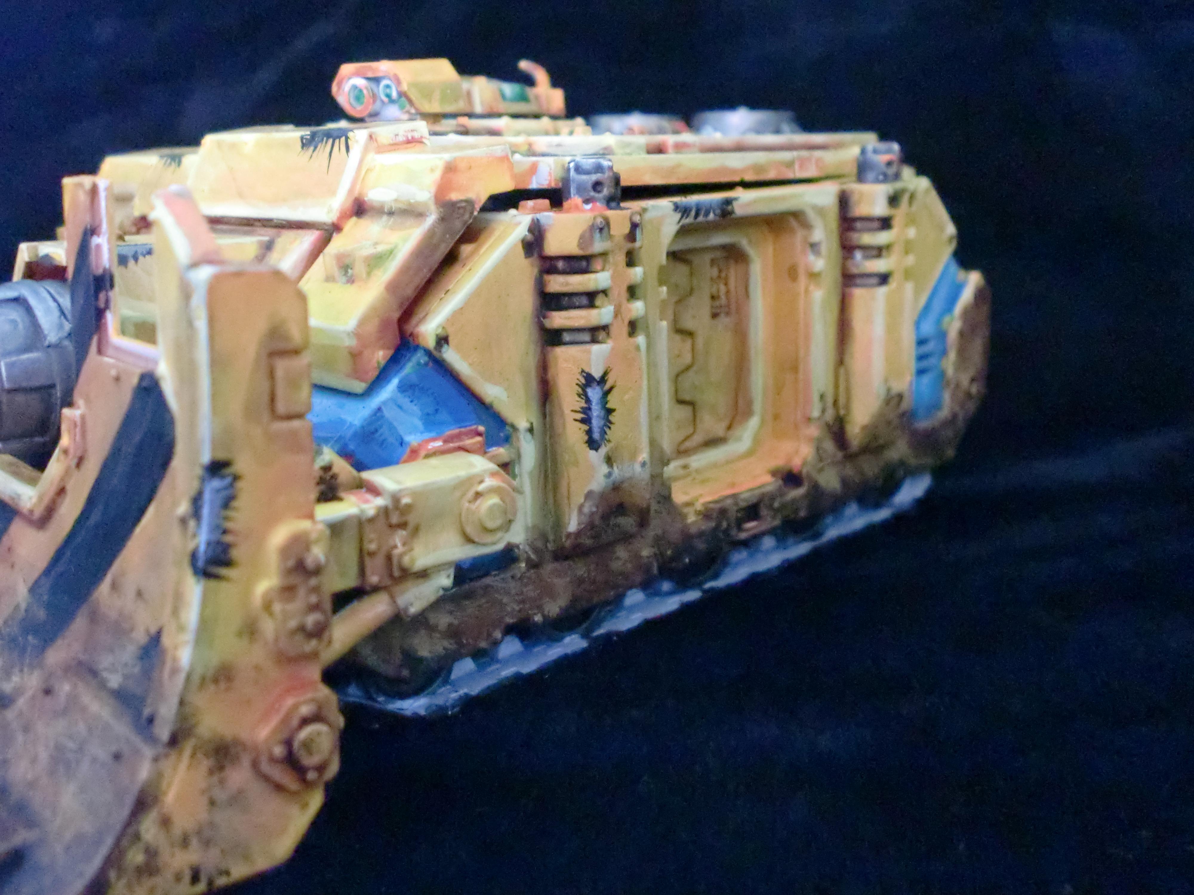 Assault Gun, Space Marines, Vindicator, Weathered