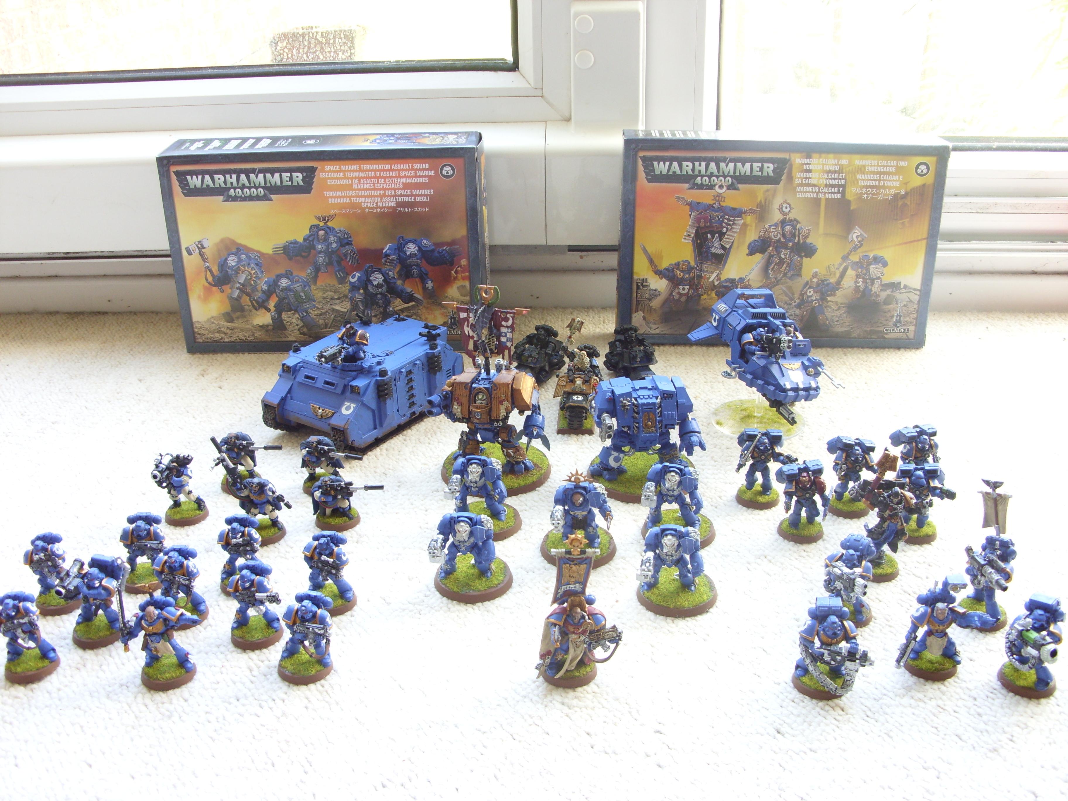 Assault On Black Reach, Assault Squad, Bike, Captain, Chaplain, Devastator, Dreadnought, Rhino, Scouts, Snipers, Space Marines, Tactical Squad, Ultramarines, Venerable