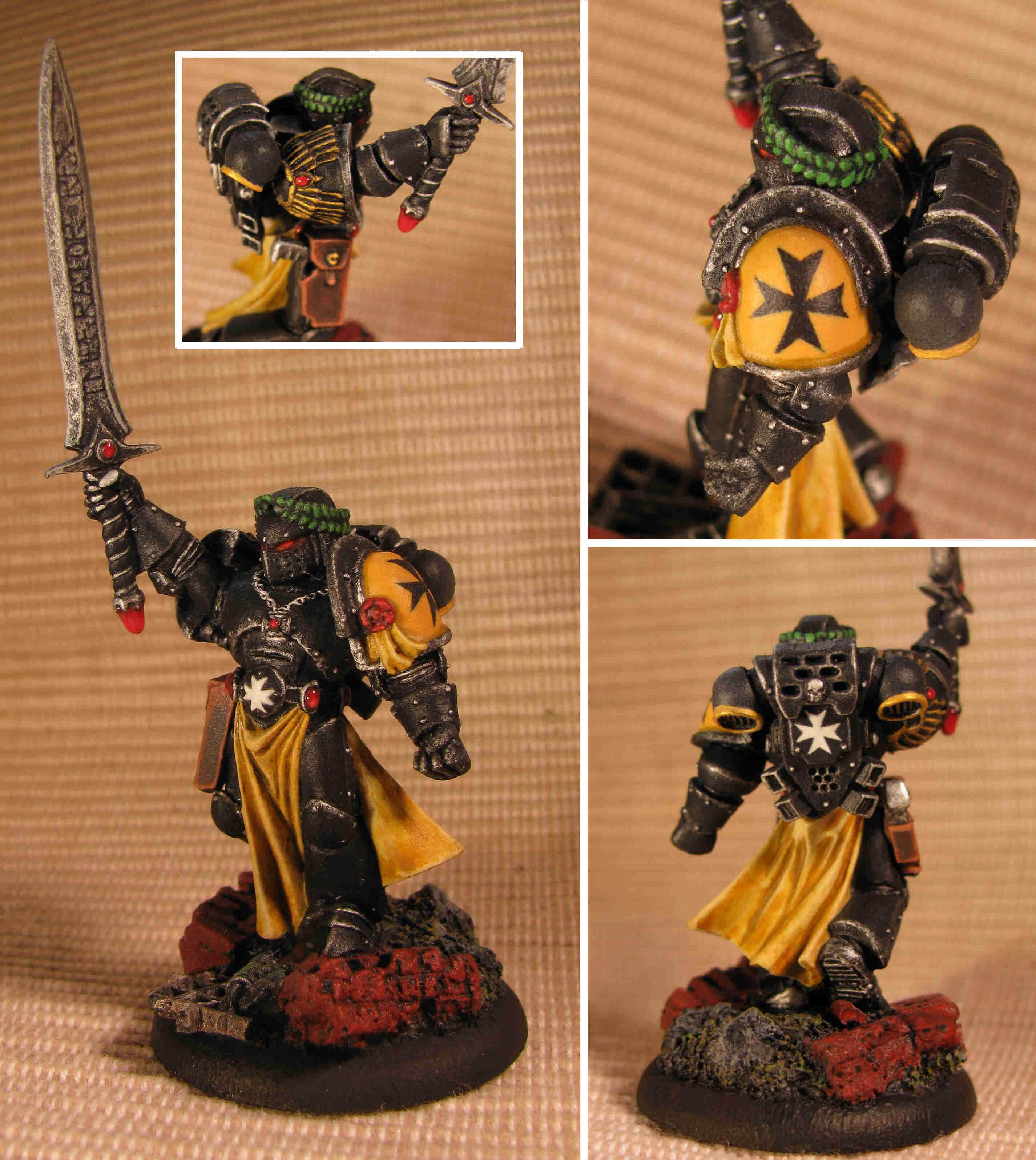 Armor, Champion, Cross, Emperor, Freehand, Inquisition, Sword, Warhammer 40,000, Warhammer Fantasy