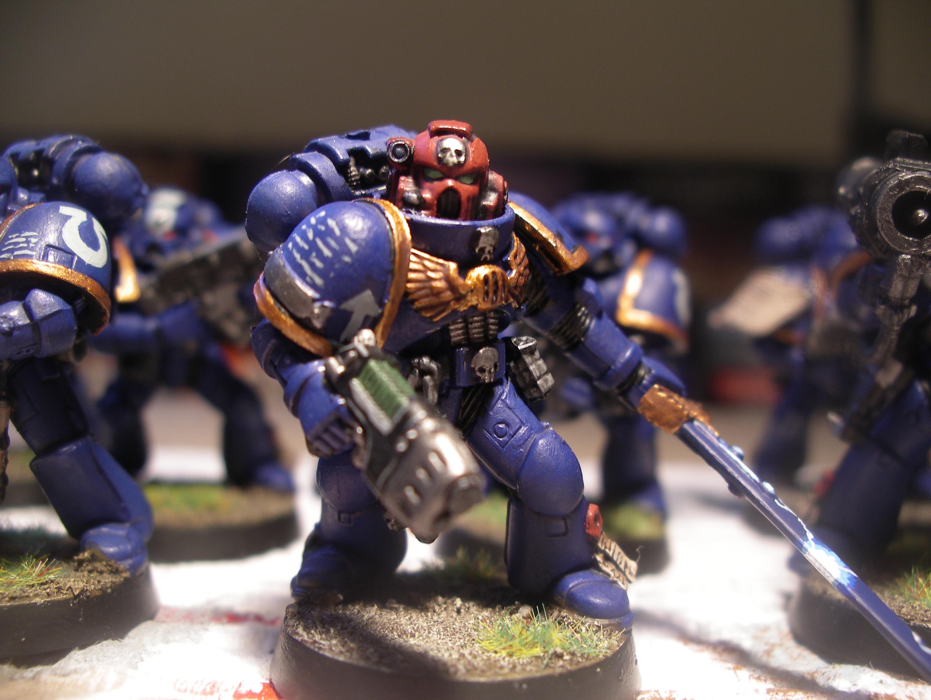 Smurf, Space Marines, Ultramarines, Um