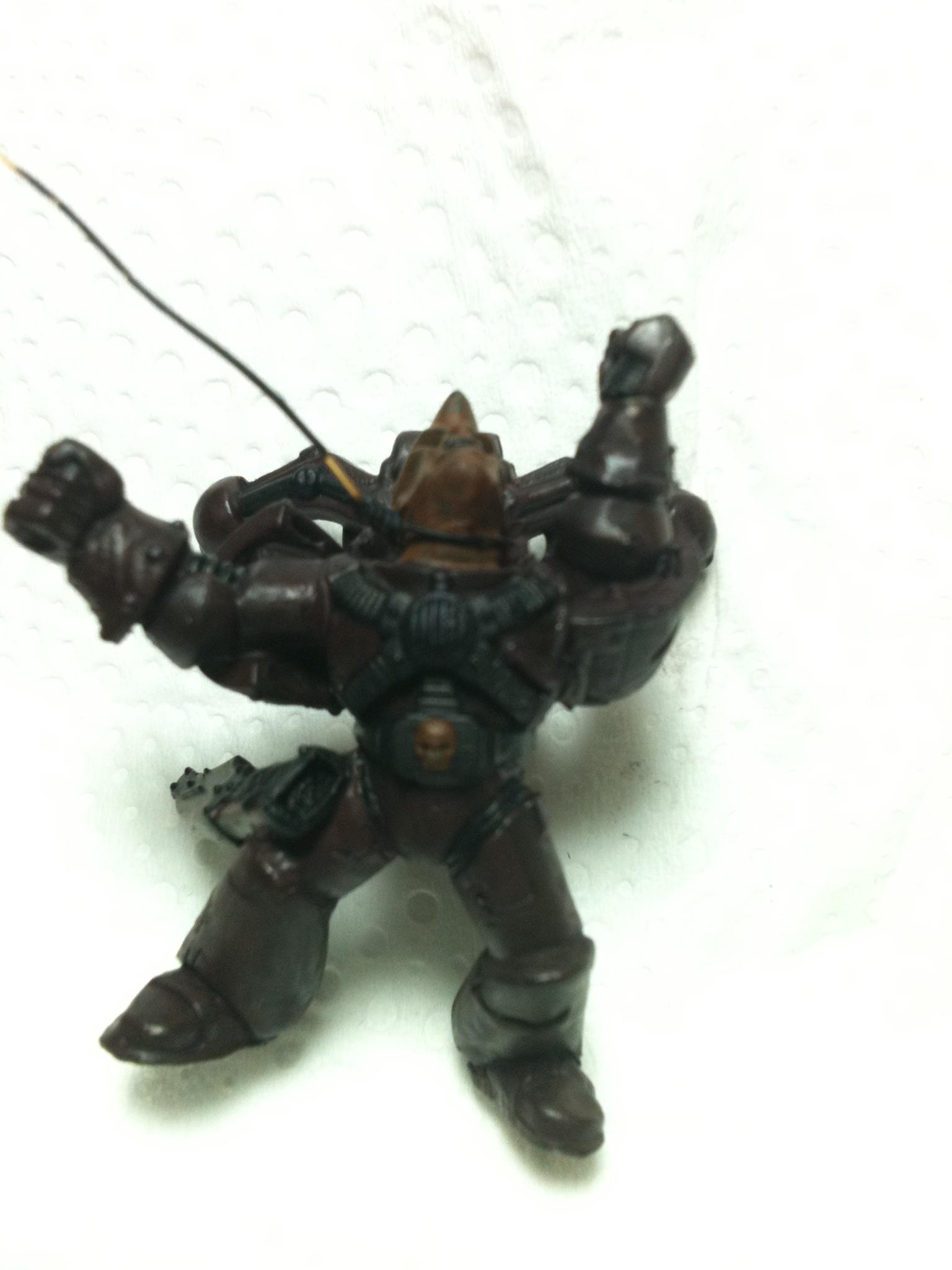 Chaos, Chaos Space Marines, Conversion, Khorne, Plastic, Space Marines, Warhammer 40,000, Work In Progress