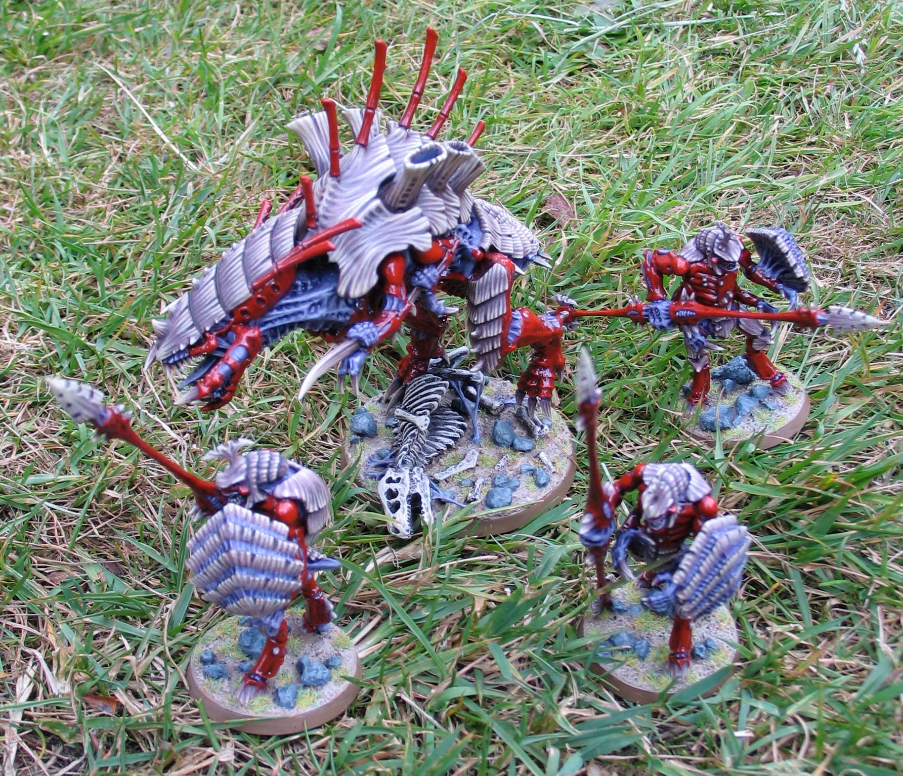 Behemoth, Hive Tyrant, Swarmlord, Tyranids, Tyrant Guard