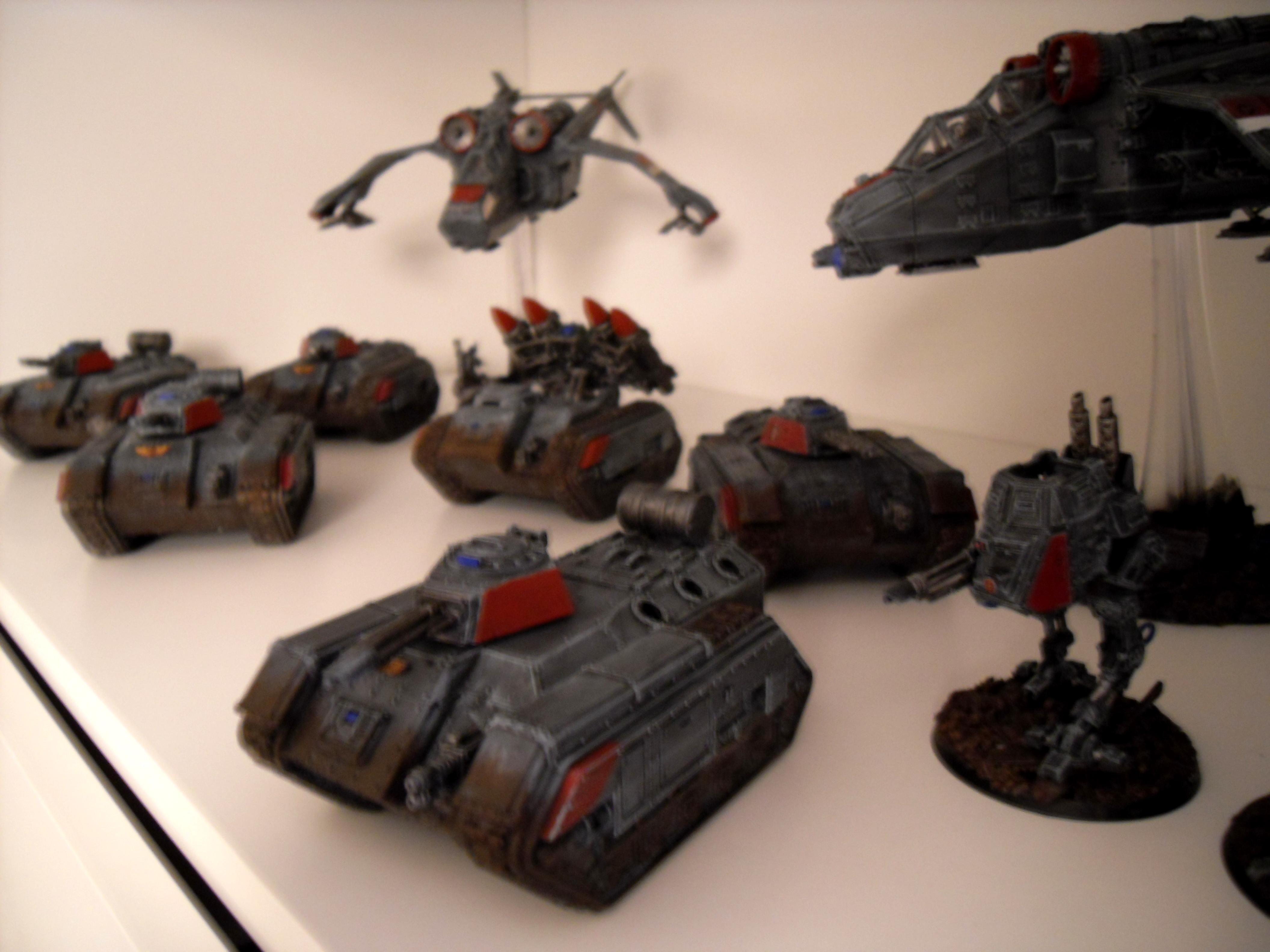 Chimera, Imperial Guard, Manticore, Valkyrie