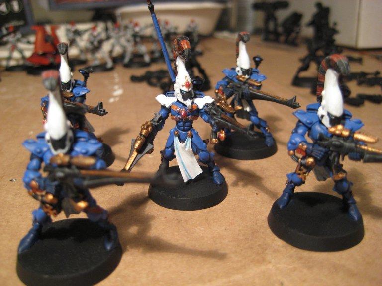 Aspect Warrior, Dire Avengers, Eldar, Warhammer 40,000