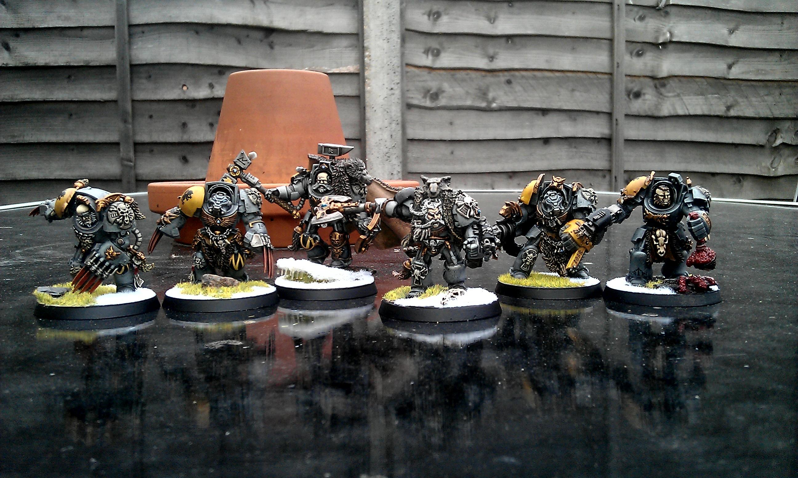 Logan and retinue