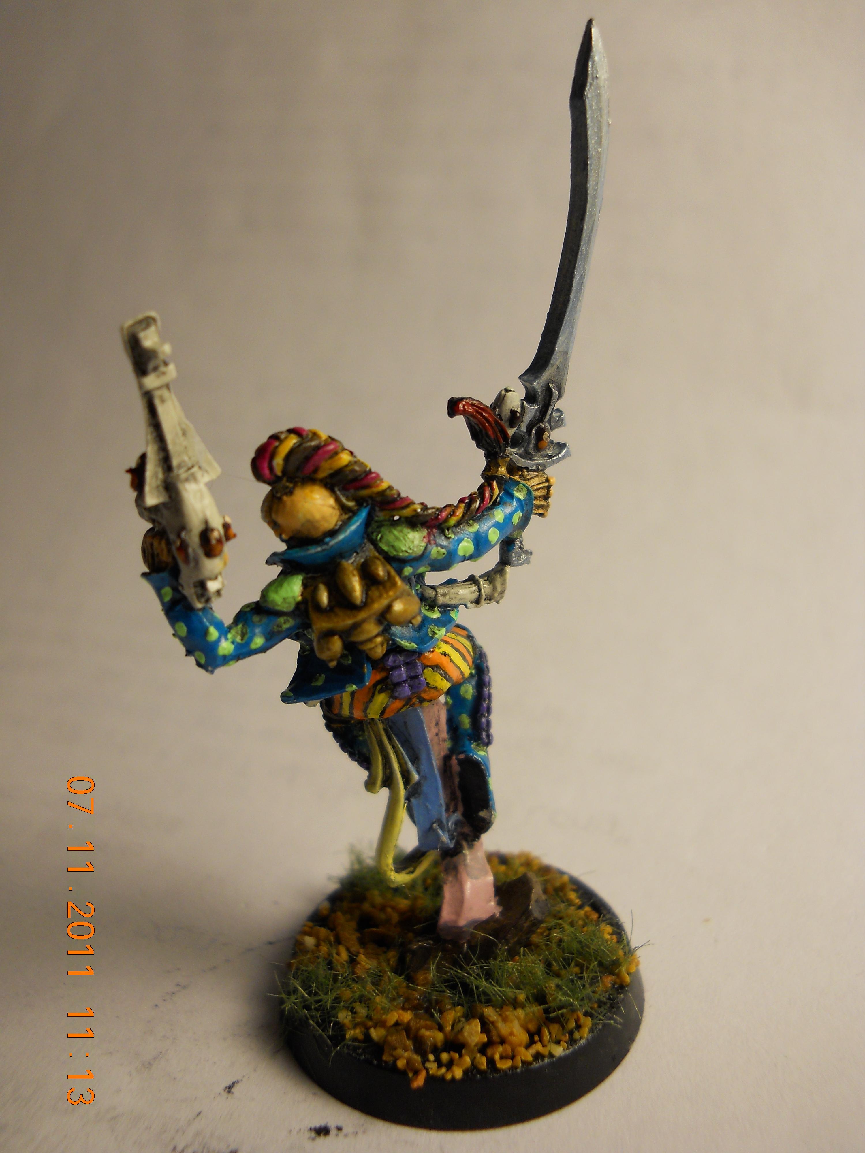 Eldar, Harlequins, Eldar Harlequin - back view