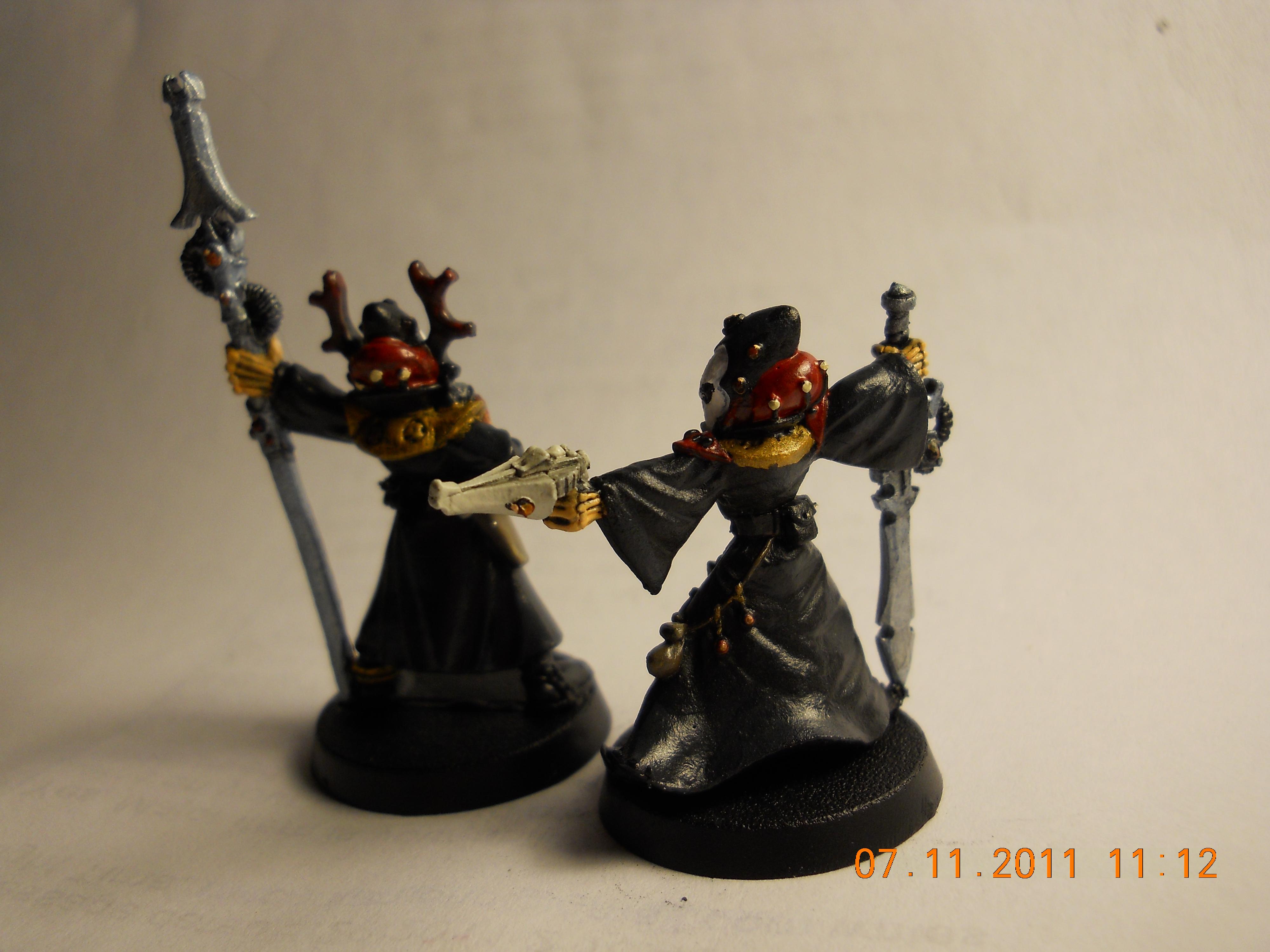 Eldar, Warlock, Eldar Warlocks - back view