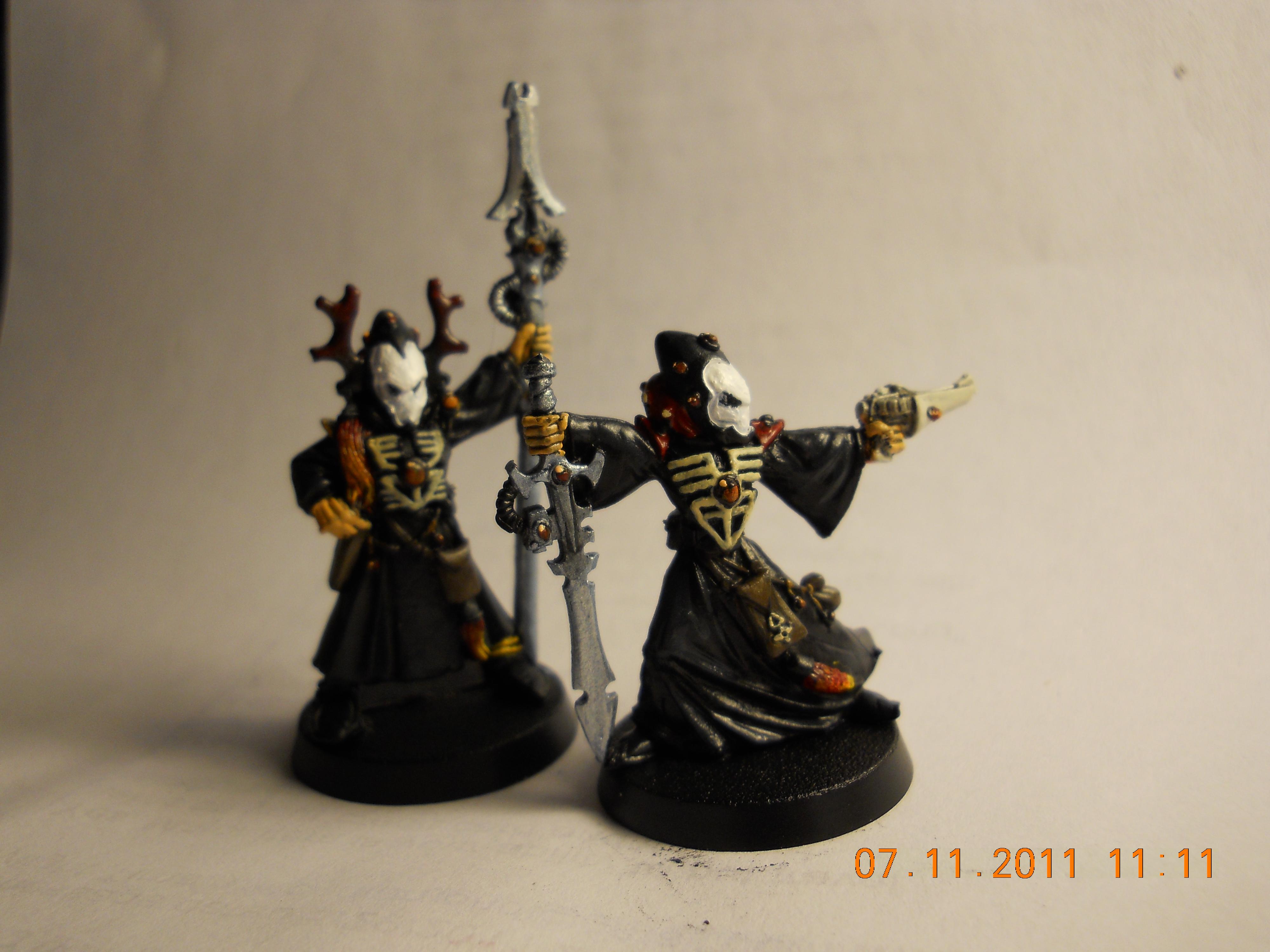 Eldar, Warlock, Eldar Warlocks - front view