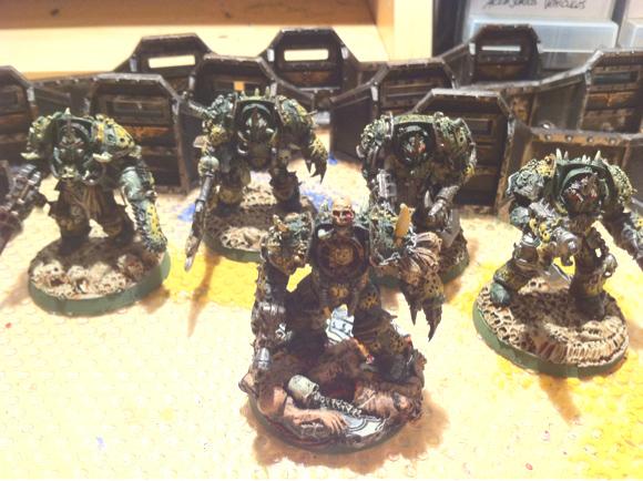 Chaos, Death Guard, Nurgle, Terminator Armor