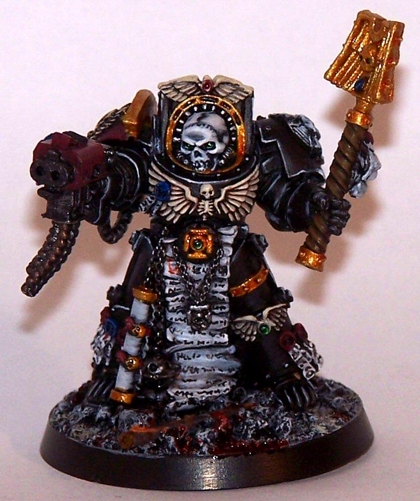 Emperor's Wings, Space Marines, Terminator Armor, Terminator Chaplain, Warhammer 40,000