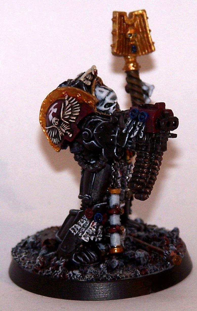 Emperor's Wings, Space Marines, Terminator Armor, Terminator Chaplain, Warhammer 40,000