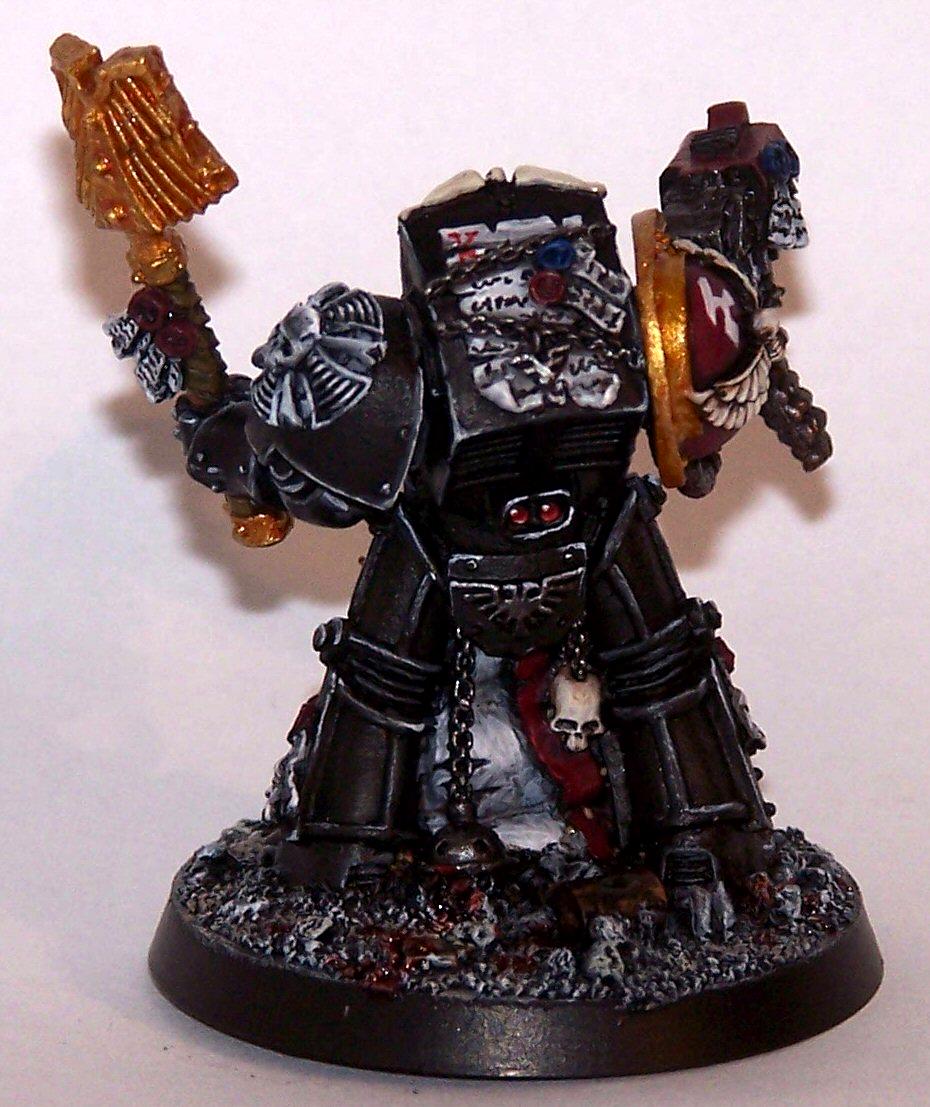 Emperor's Wings, Space Marines, Terminator Armor, Terminator Chaplain, Warhammer 40,000