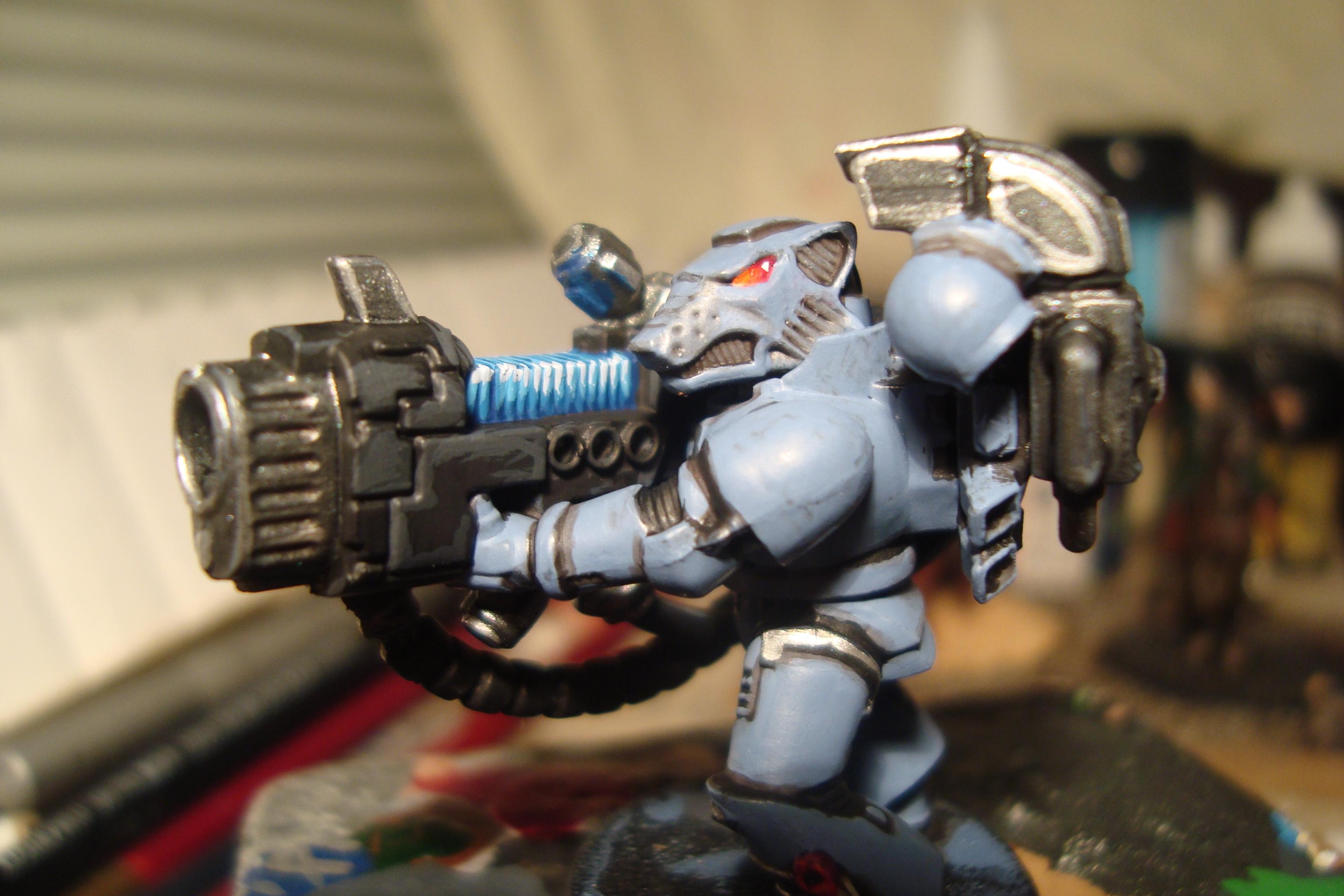 Heavy Weapon, Plasma Cannon, Space Marines, Space Wolves, Warhammer 40,000