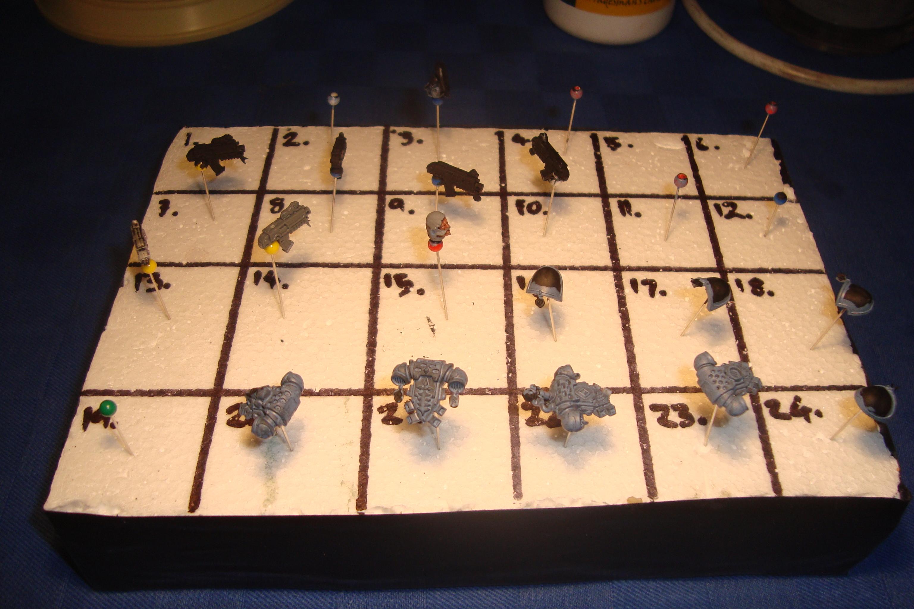 My crafty invention for keeping all my bits safe and keeping track of them
